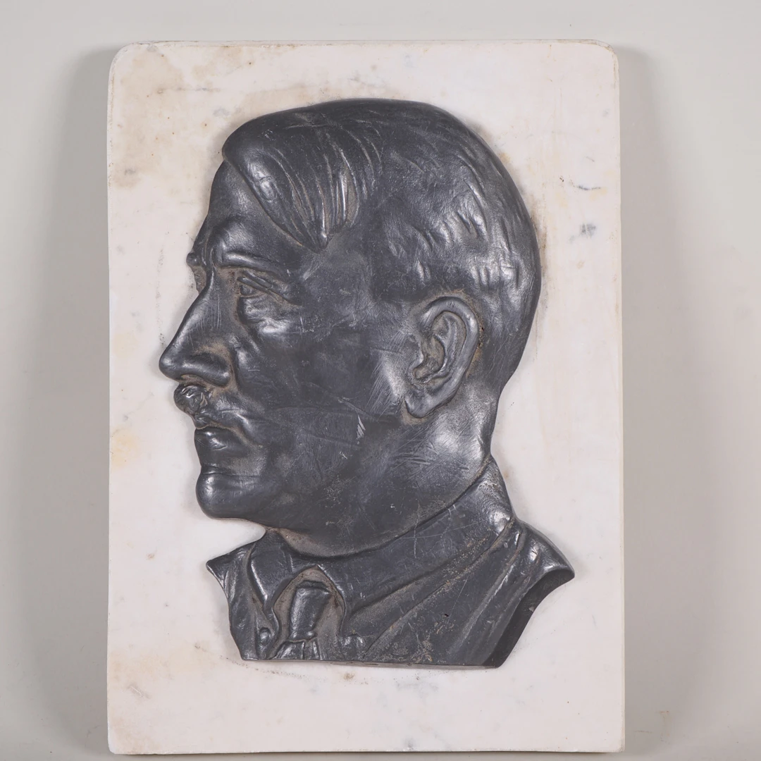 Los 2337: Wandplatte Relief Adolf Hitler 3.Reich