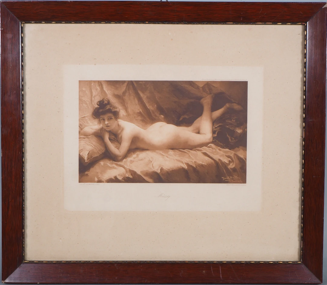 Los 249: Daniel Hernandez Morillo (1856, Peru - 1932) - Liegender