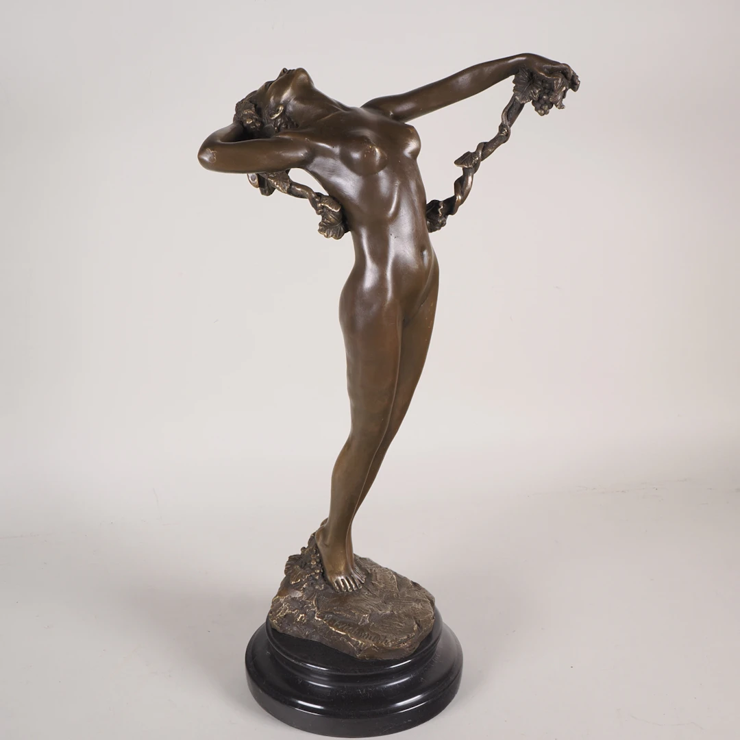 Los 1089: Bronze Skulptur ,Junge Schönheit