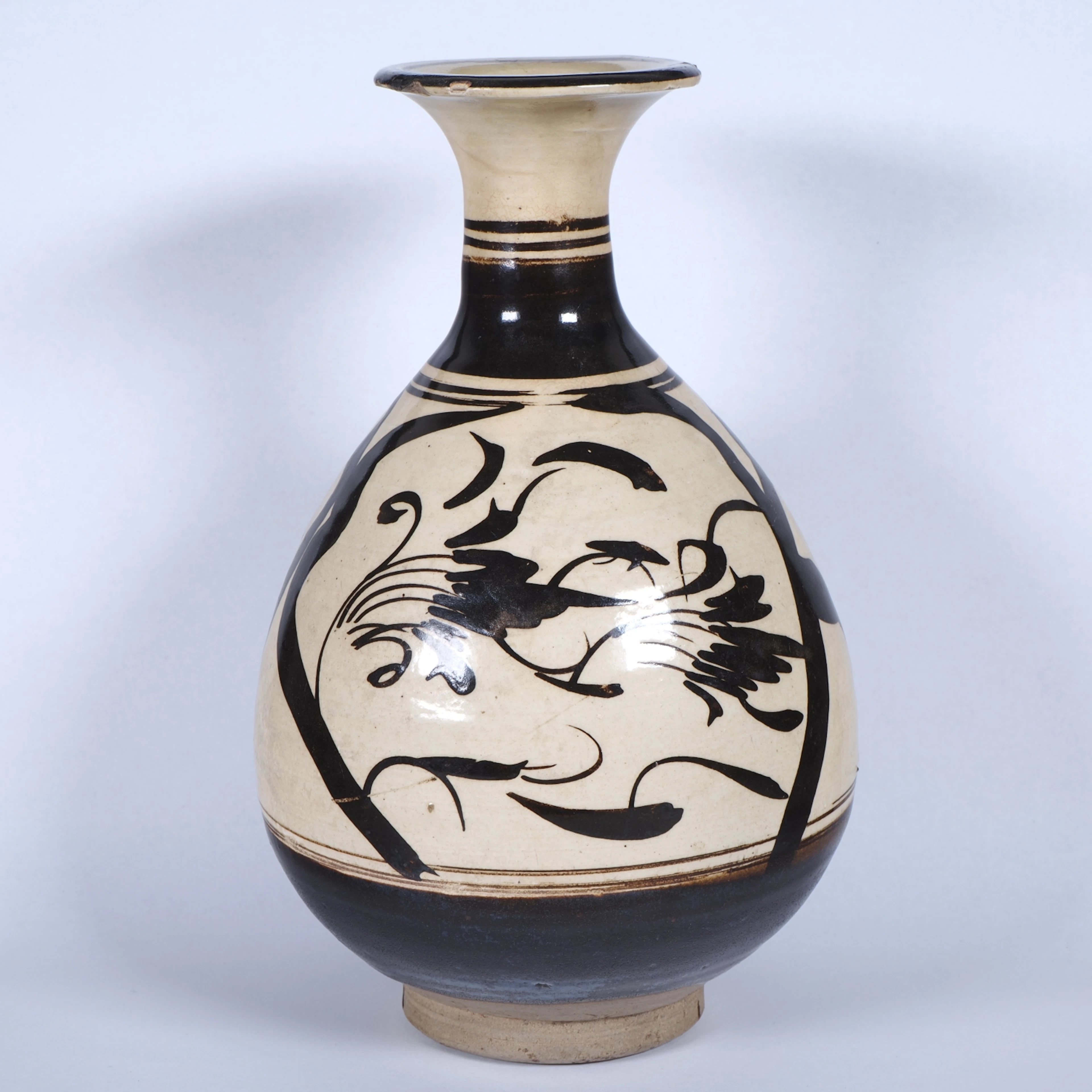 Los 1300: Cizhou Jar (Vase), Song Dynastie, 10./11. Jh.