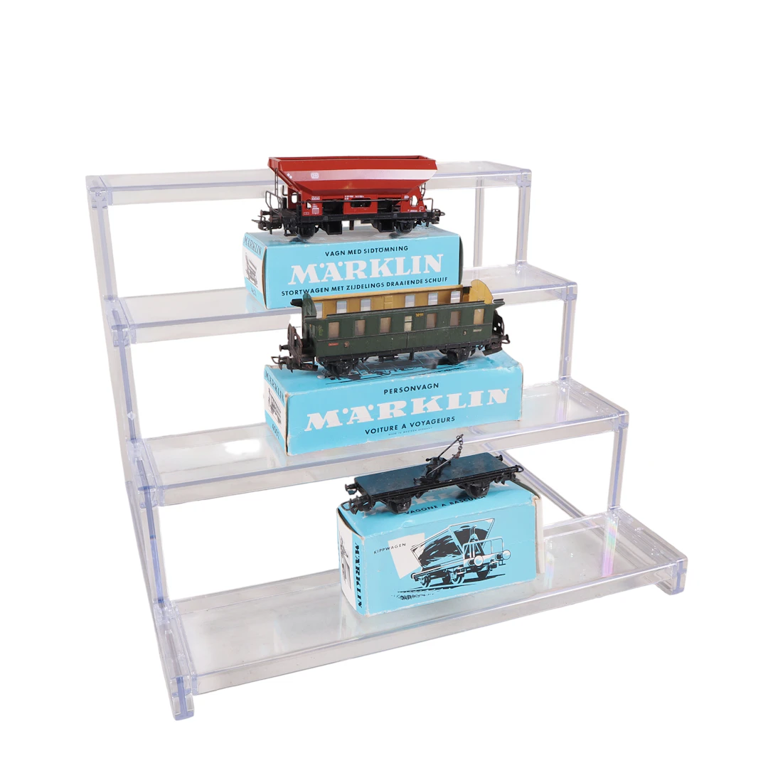 Los 1830: 3x Märklin H0 Güter- und Personenwagen 4631, 4002 und 4513 in OVP