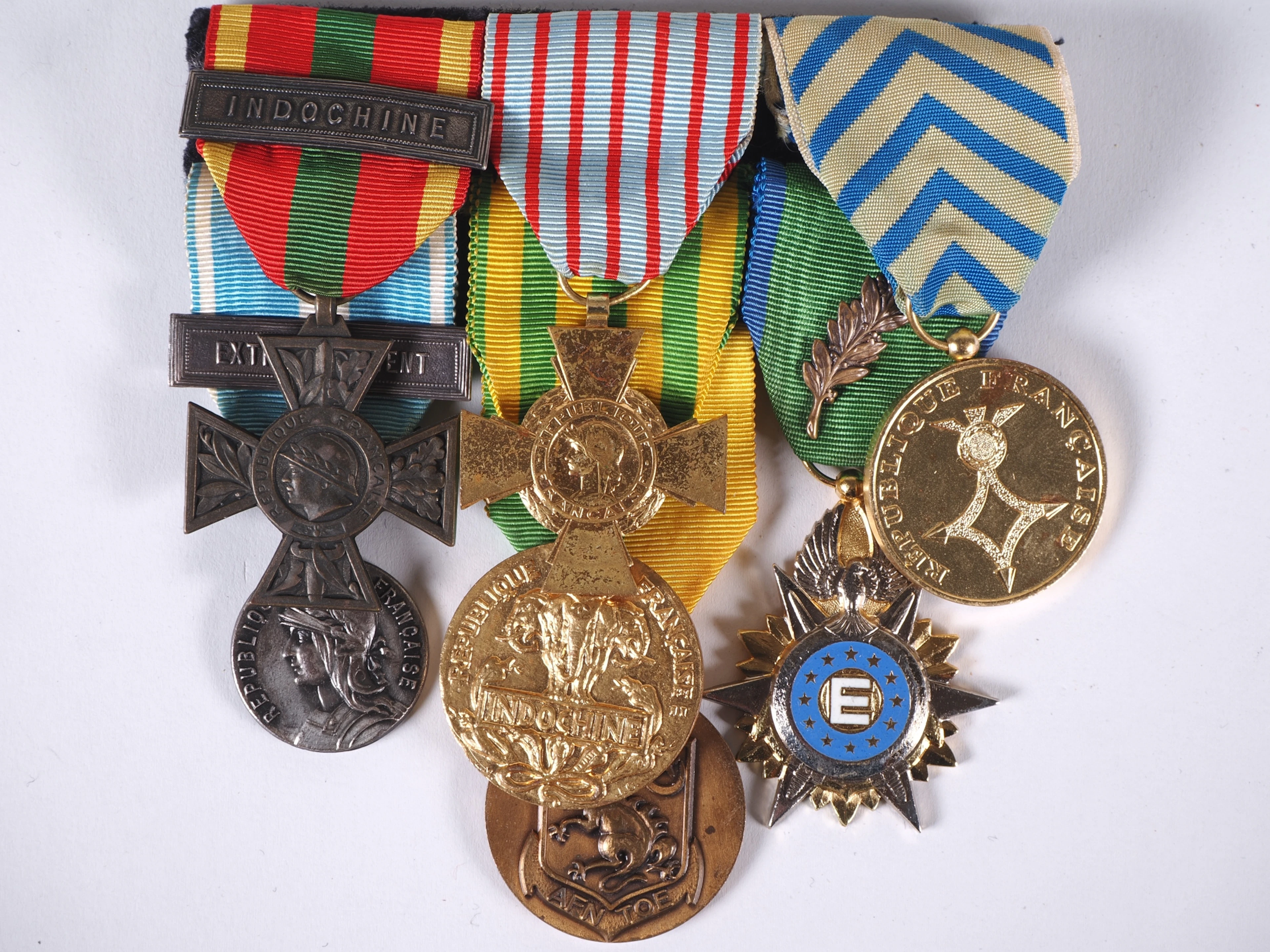 Los 2273: Große Ordensspangen Indochina 1955 Fremdenlegion