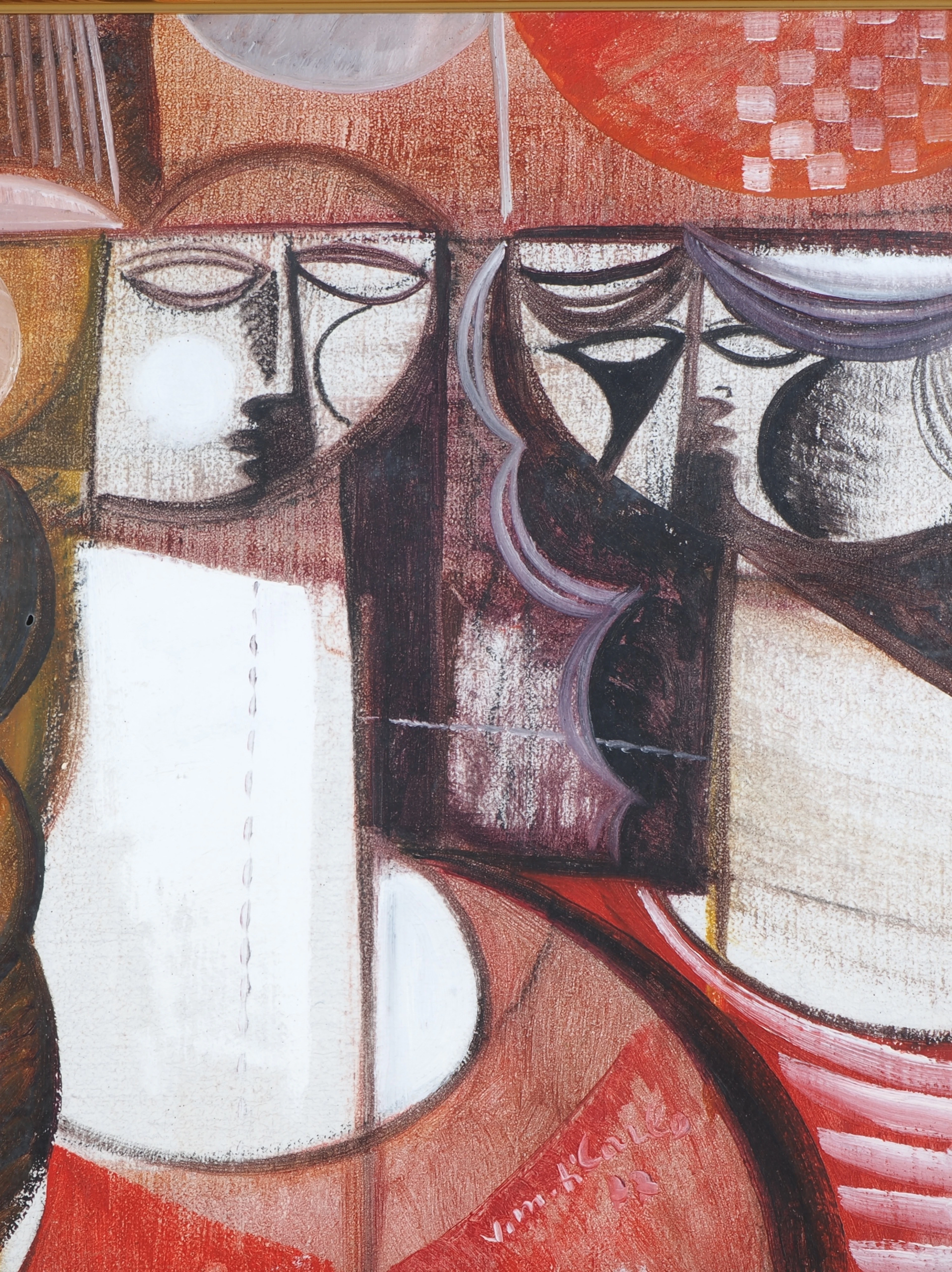 Los 132: Vittorio Maria Di Carlo (1939-2015, Italien) - Figure, 1977