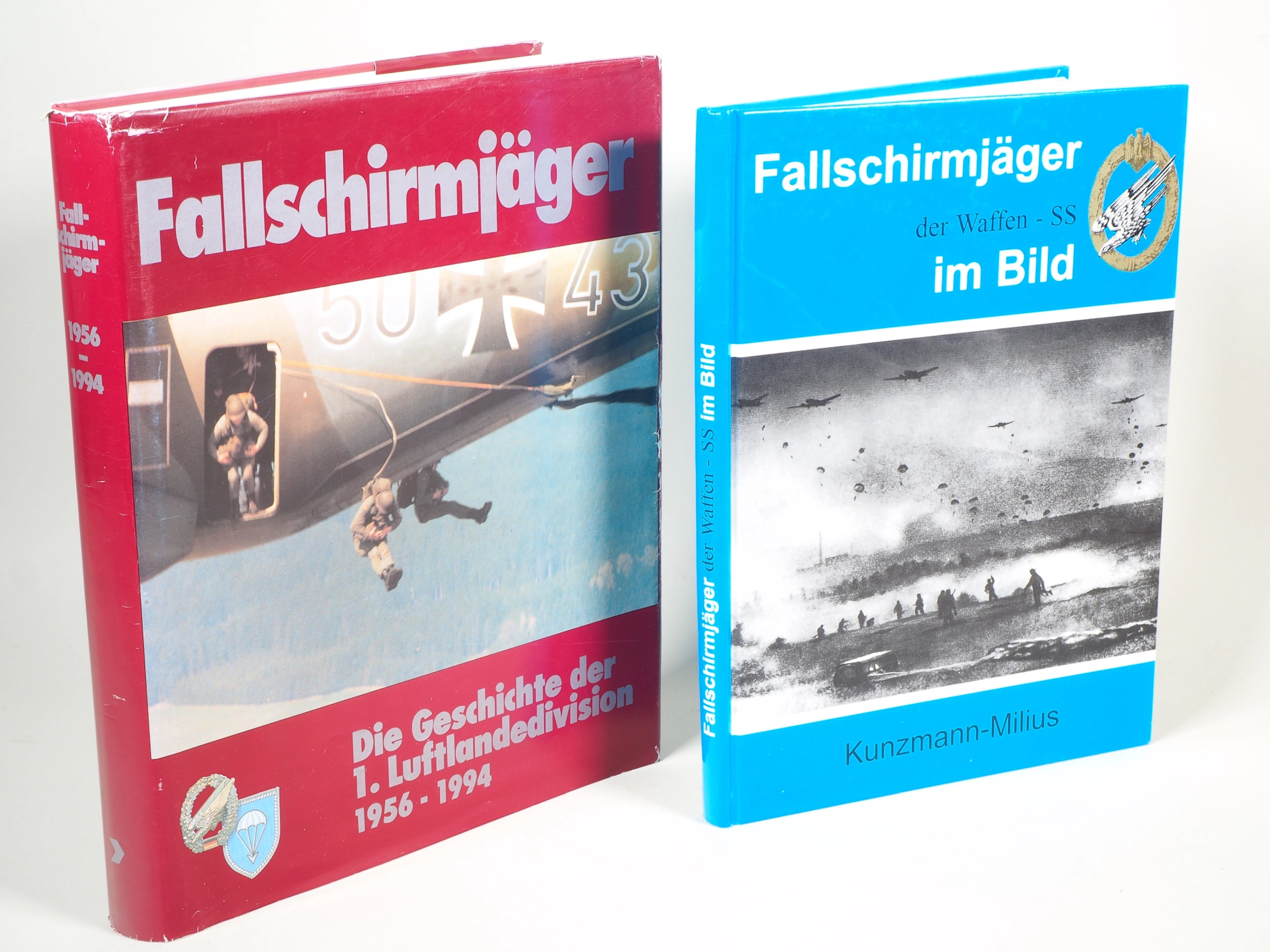 Los 2101: 2x Fallschirmjäger Literatur, Bundeswehr und Waffen-SS