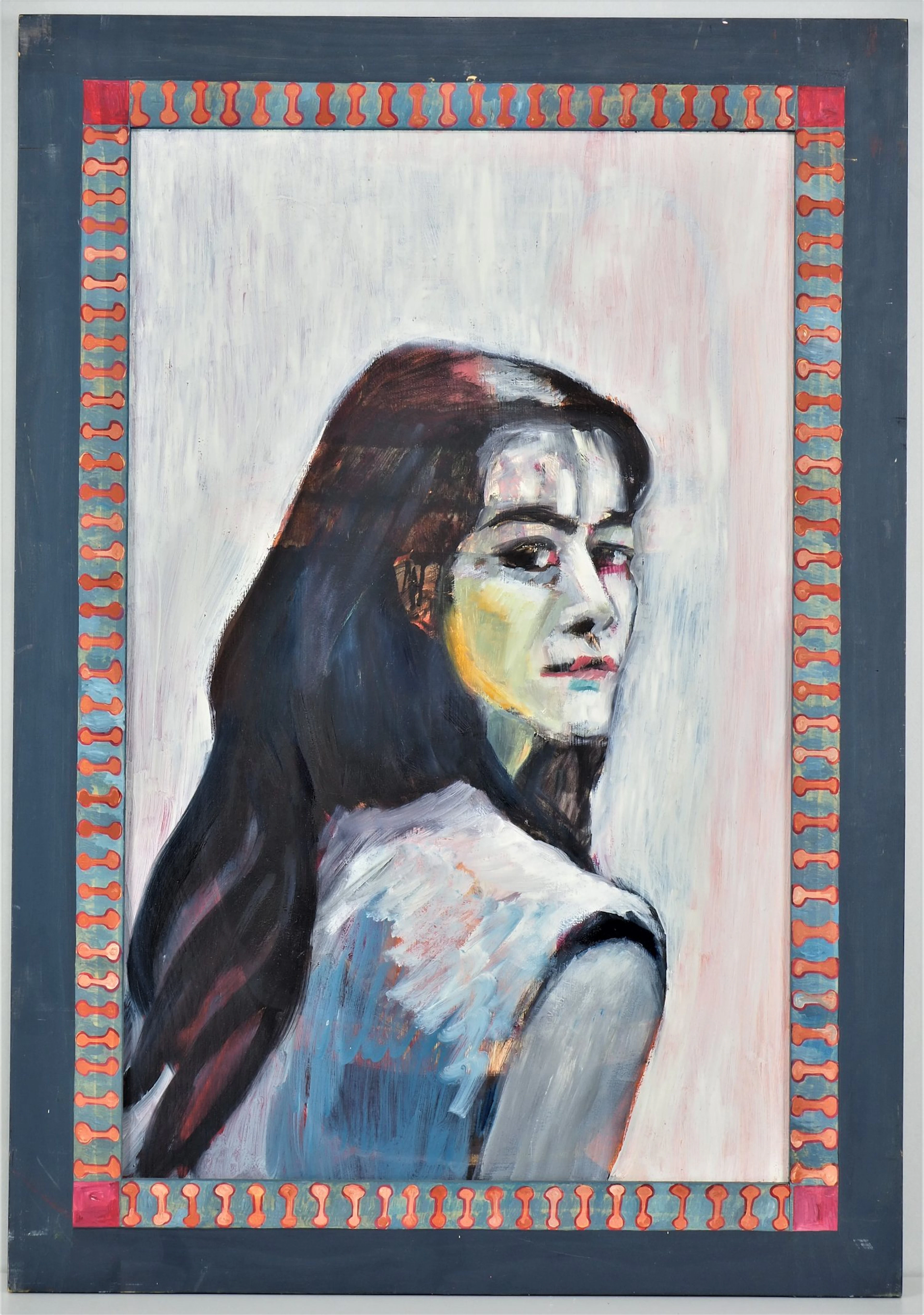 Los 149: Fridrun Scheiner (*1939, Lindau) - Porträt einer Dame, 1984