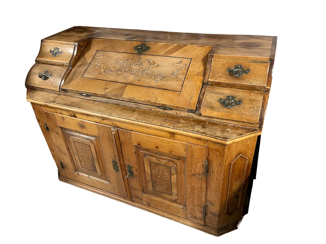 Los 993: Barock Schreibkommode um 1750