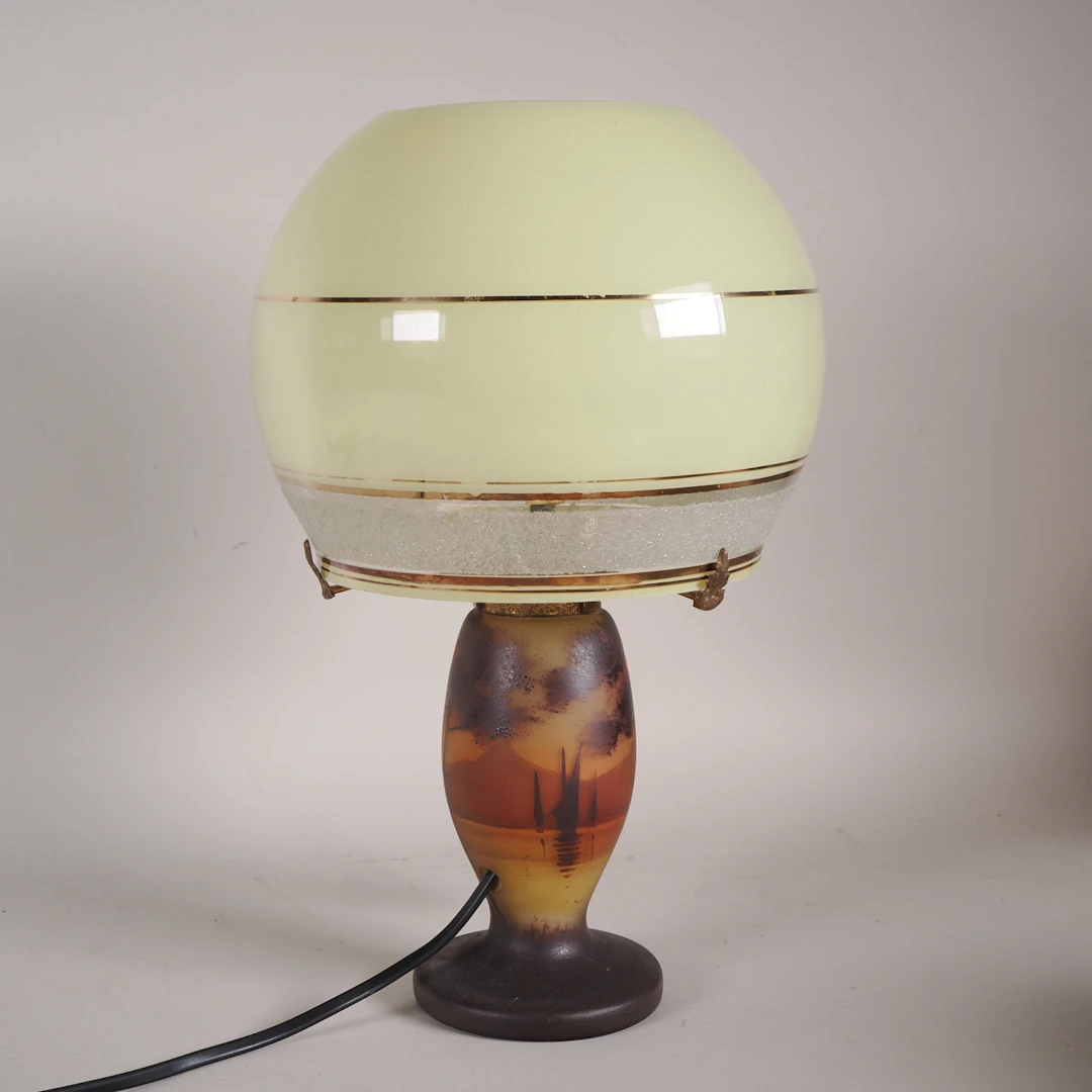 Los 918: Nachttisch Lampe 30 er Jahre