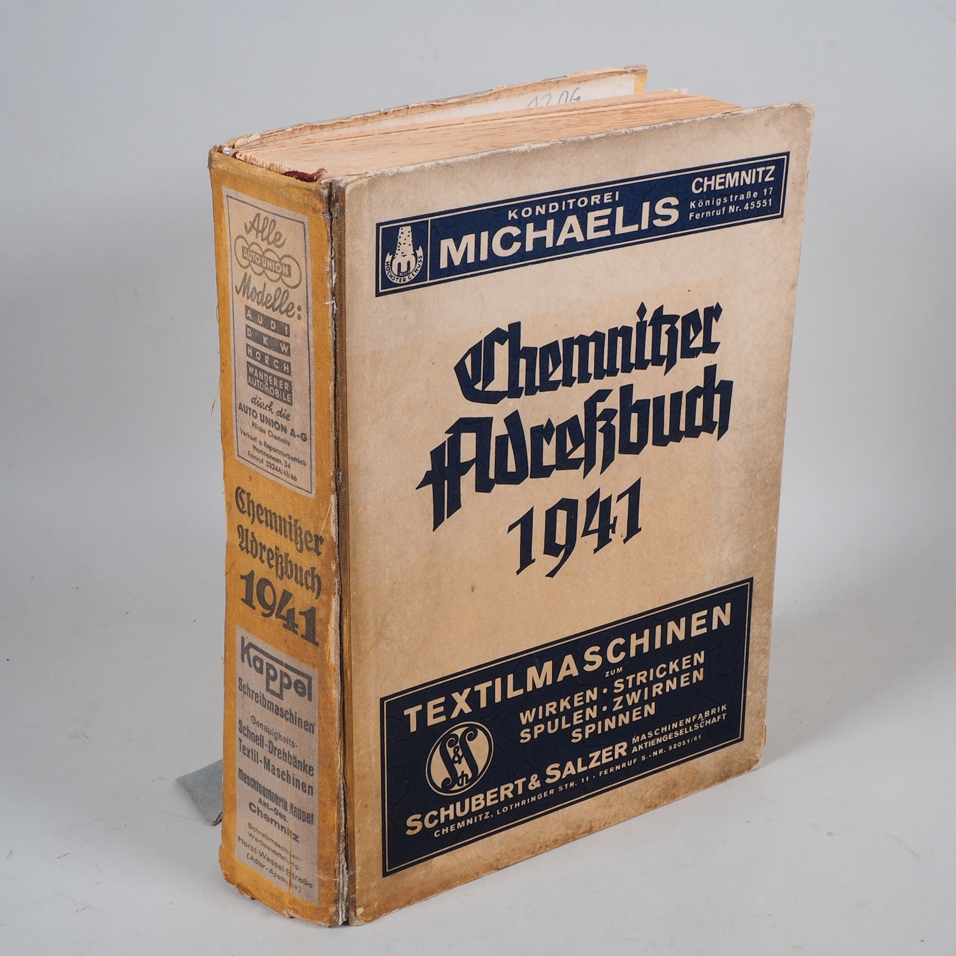 Los 2372: Chemnitzer Adressbuch 1941