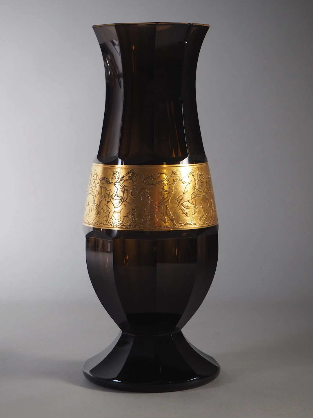 Los 346: Große Vase "Moser Karlsbad", um 1900