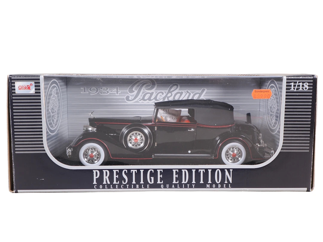 Los 2010: Anson 1934 Packard Prestige Edition Sammlermodell 1:18