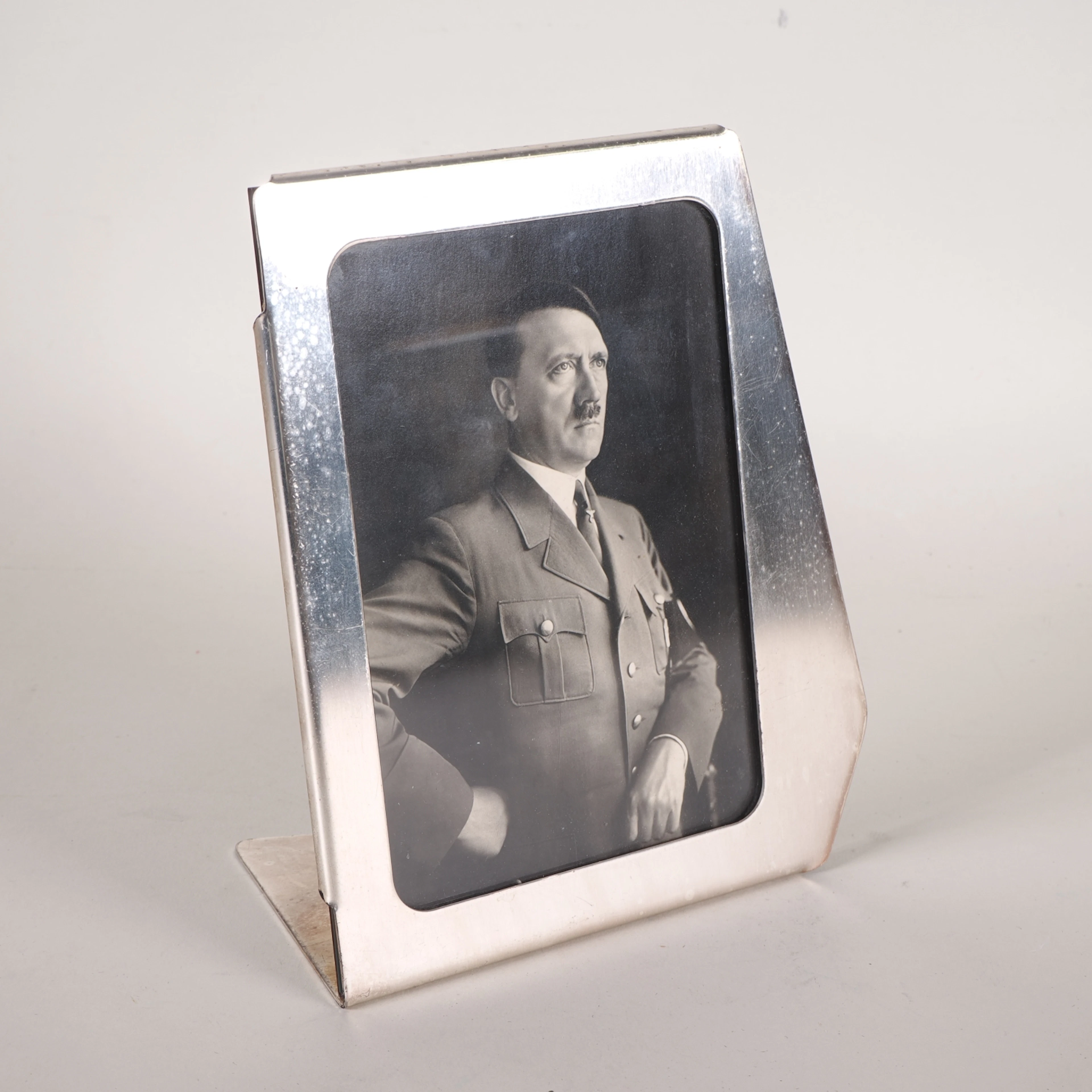 Los 2454: Original Art Deco Schreibtischbild Adolf Hitler 3.Reich