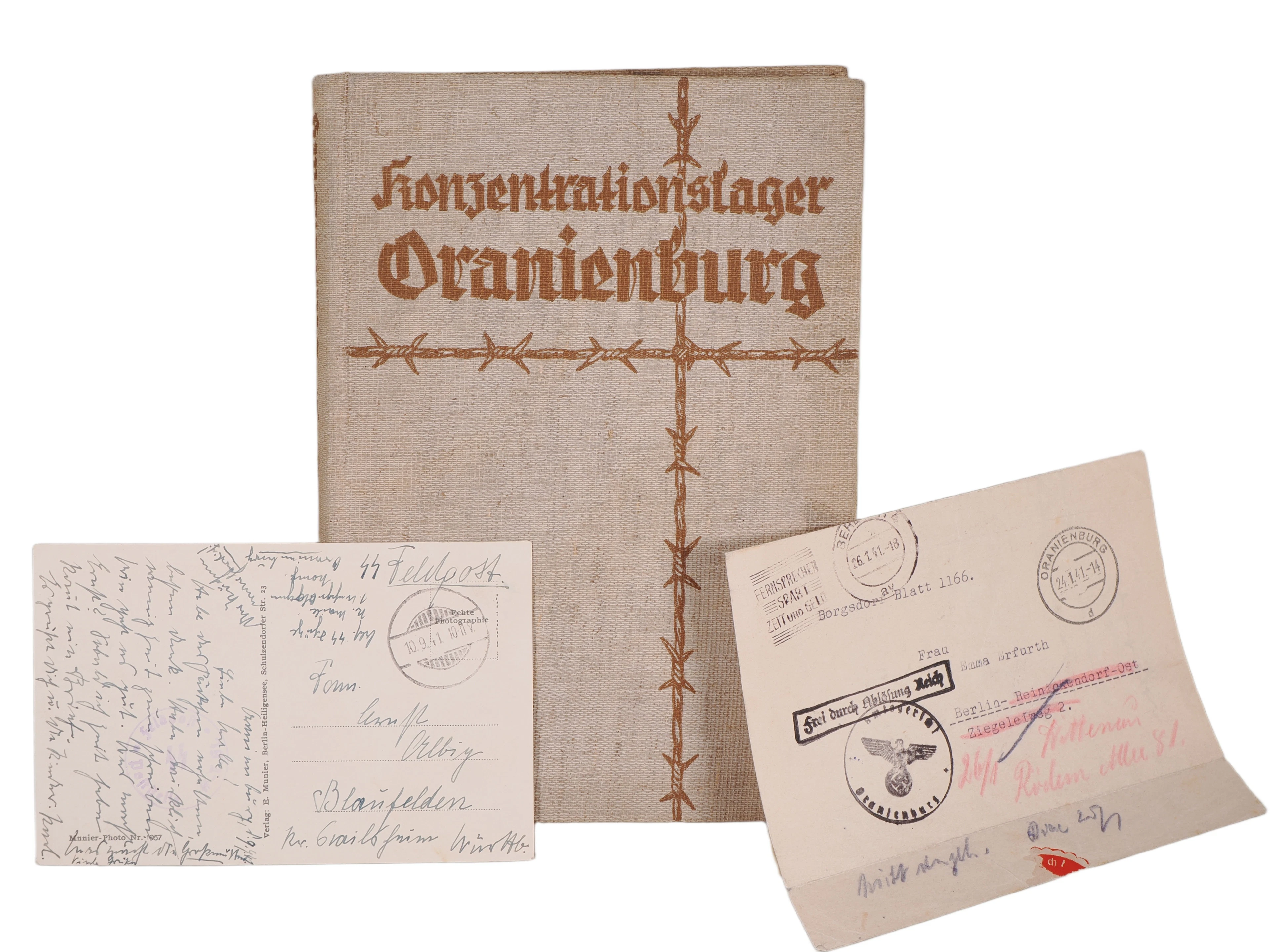 Los 2529: Buch Konzentrationslager Oranienburg SA Standarte 208, SS