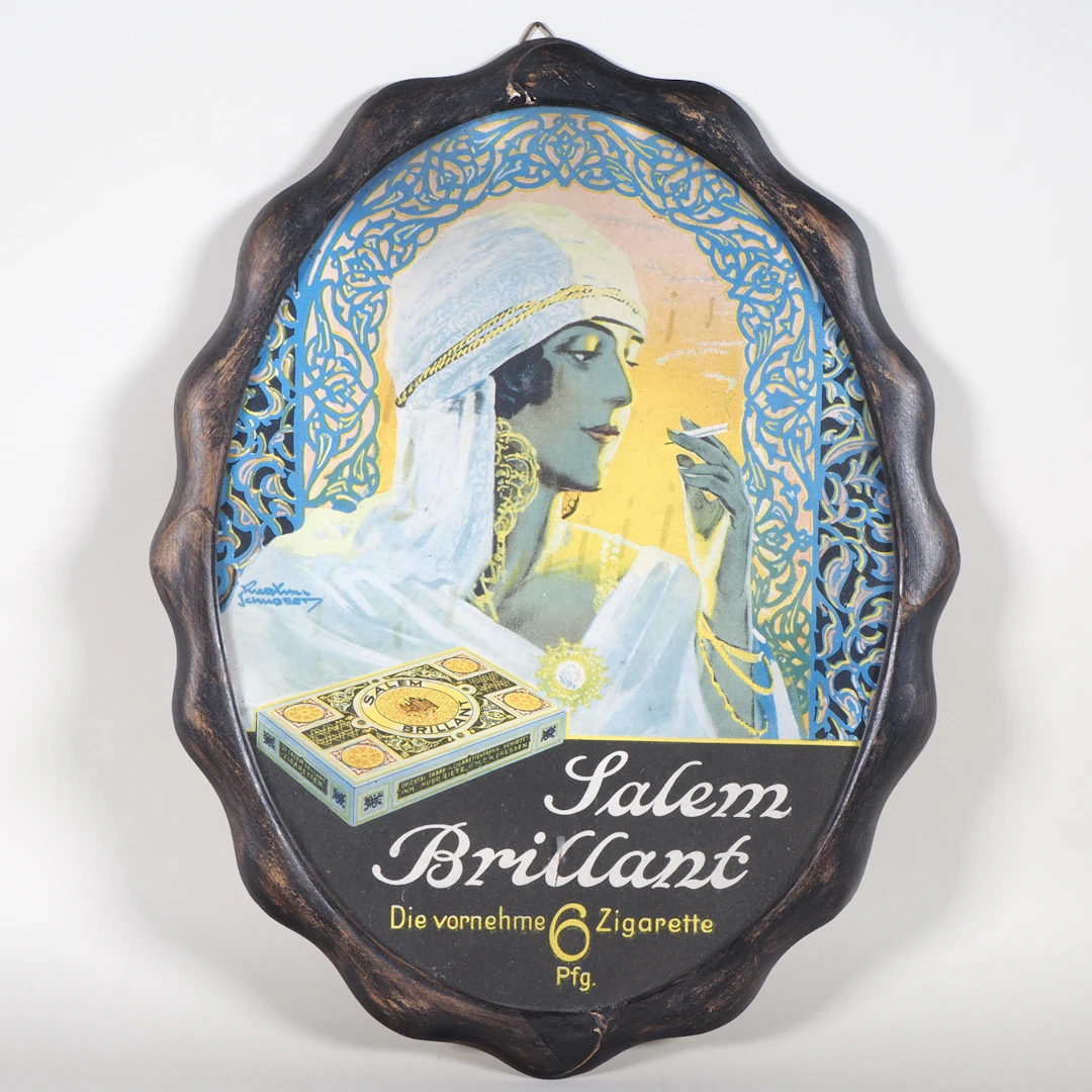 Los 1473: Reklame "Salem Brillant", von Yenidze um 1900