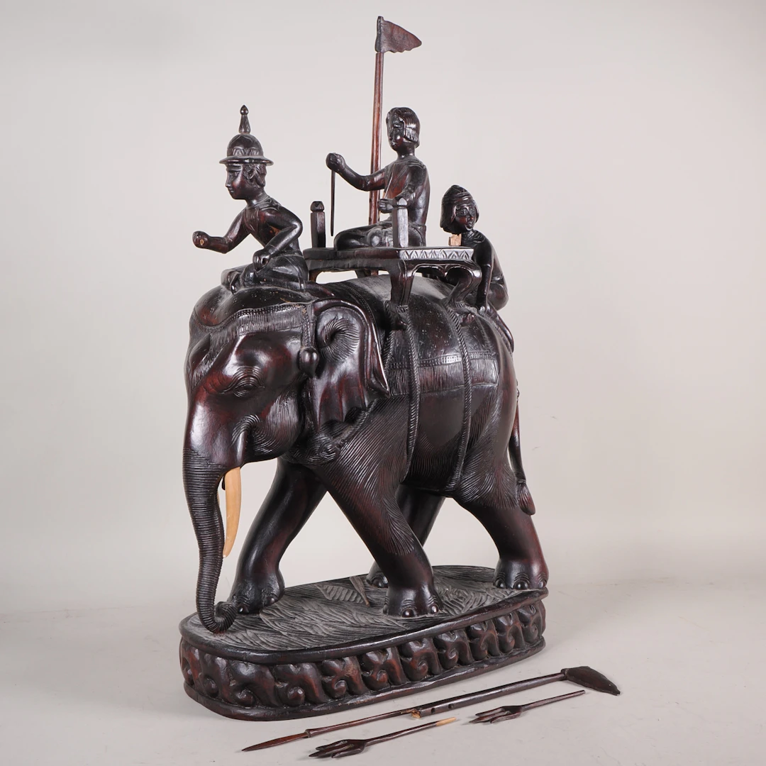 Los 1291: Großer Elefant , Asien um 1900