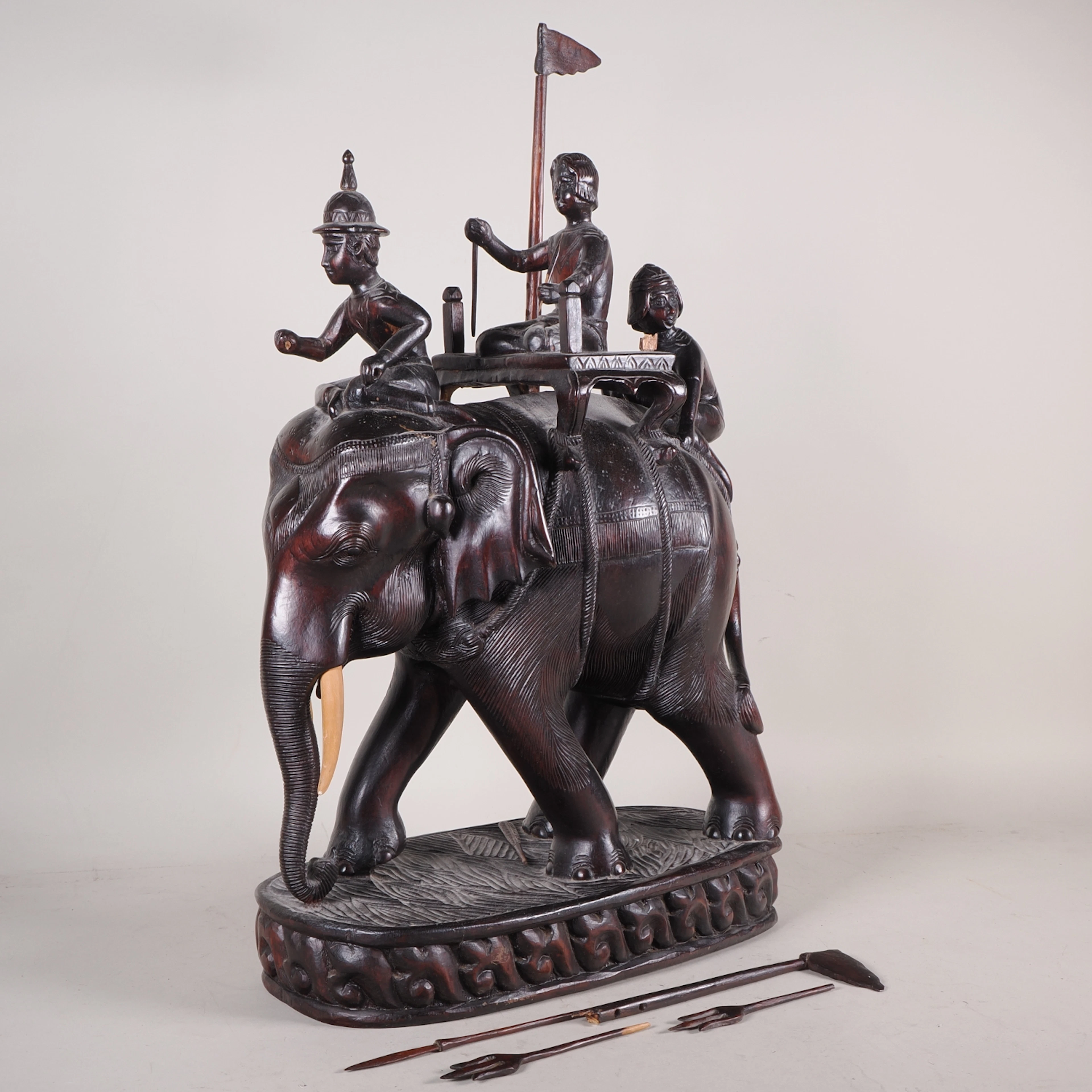 Los 1291: Großer Elefant , Asien um 1900