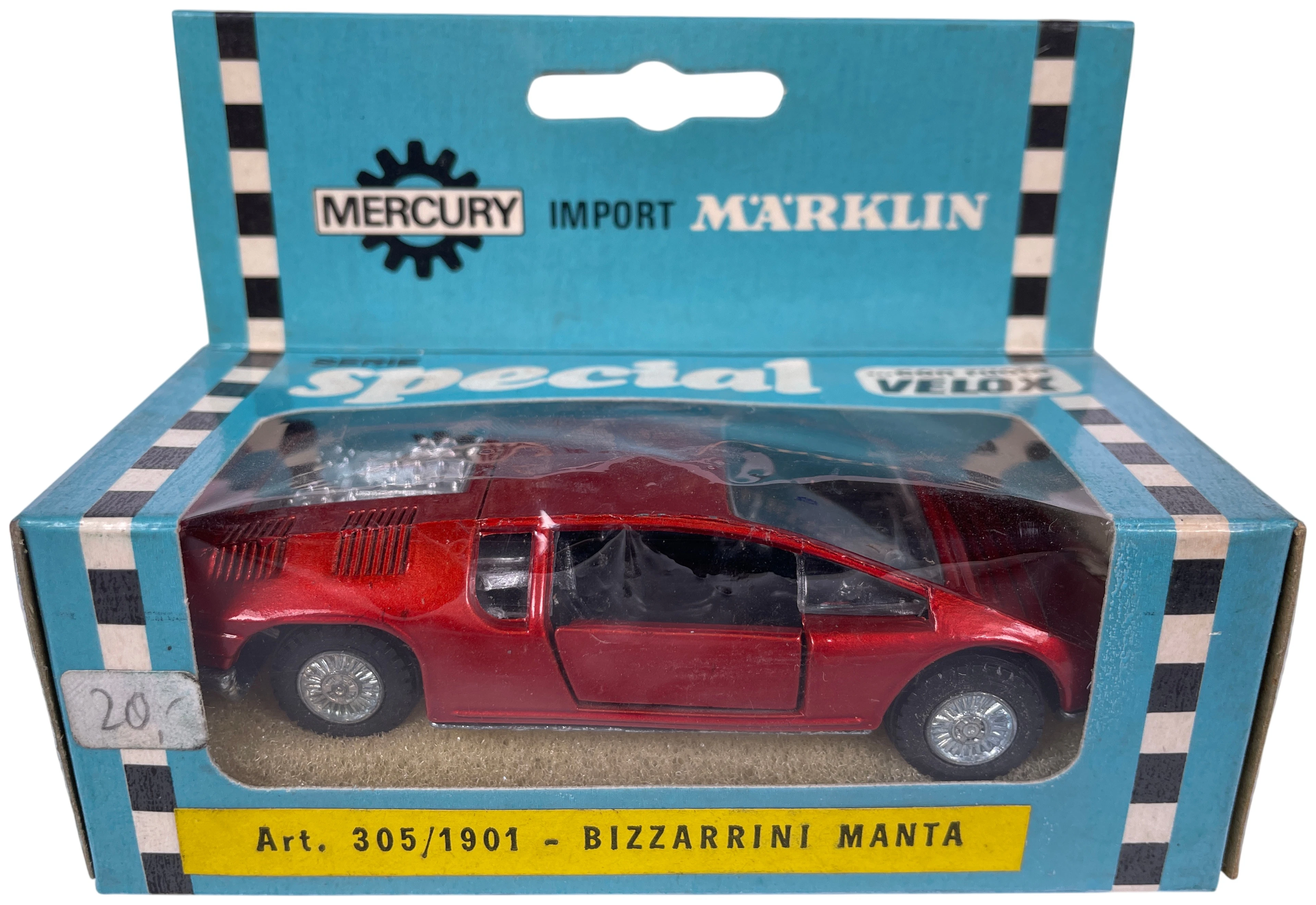 Los 1993: Märklin Mercury Modellauto Bizzarrini Manta in OVP