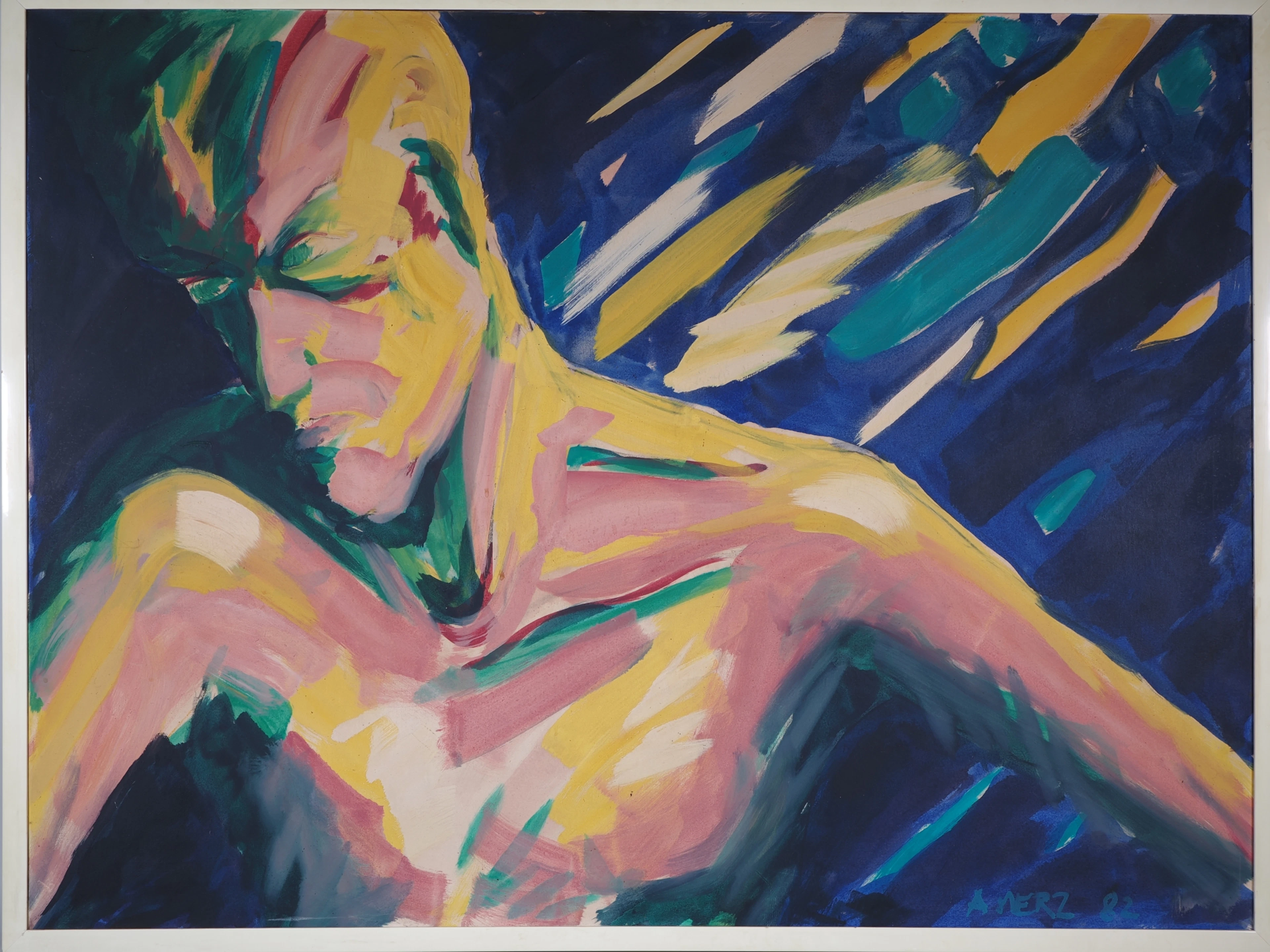 Los 133: Albert Merz (*1942 Unterägeri) - Durchdringender Blick, 1982
