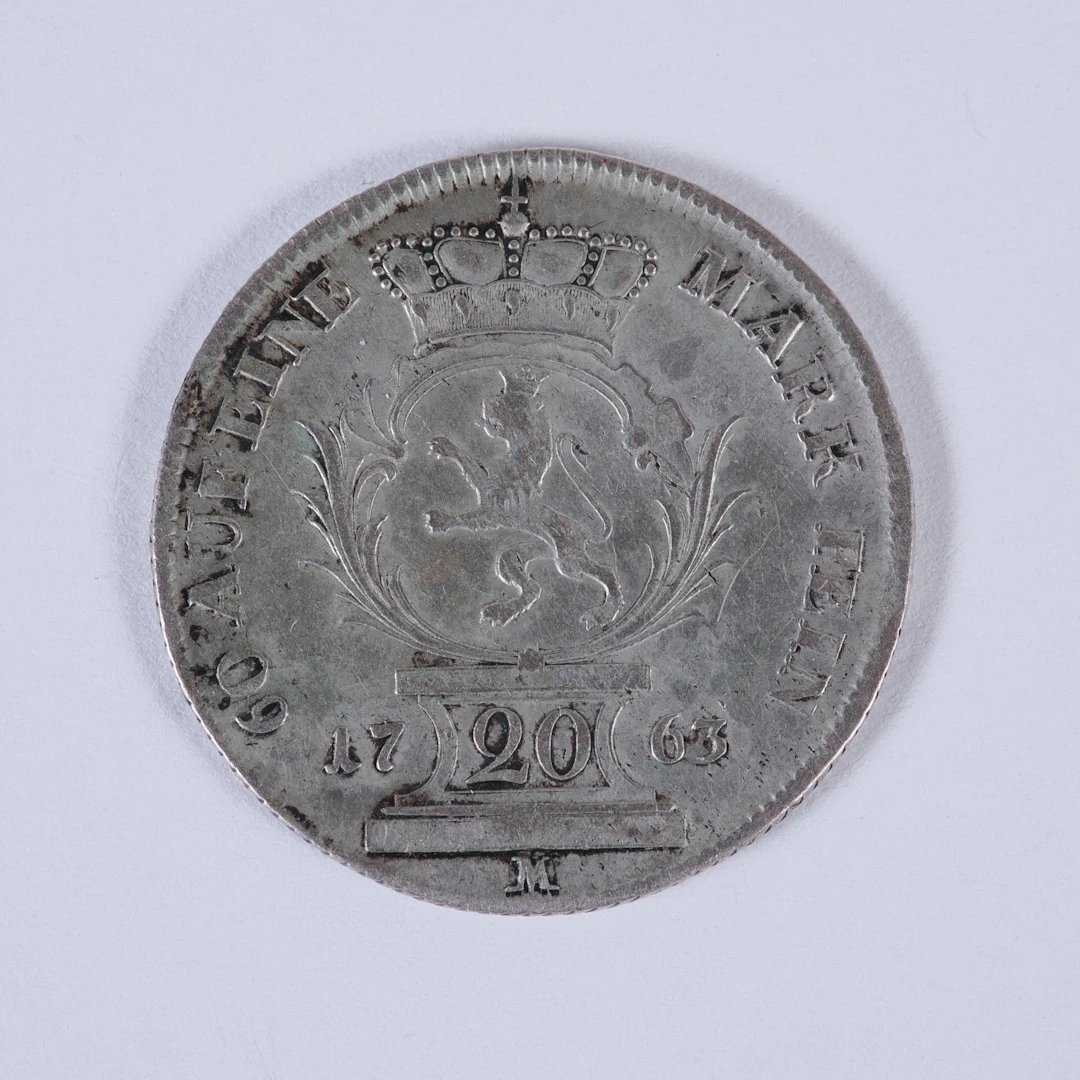 Los 1410: 20 Kreuzer 1763 M Christian IV. 1735-1775, Pfalz-Birken