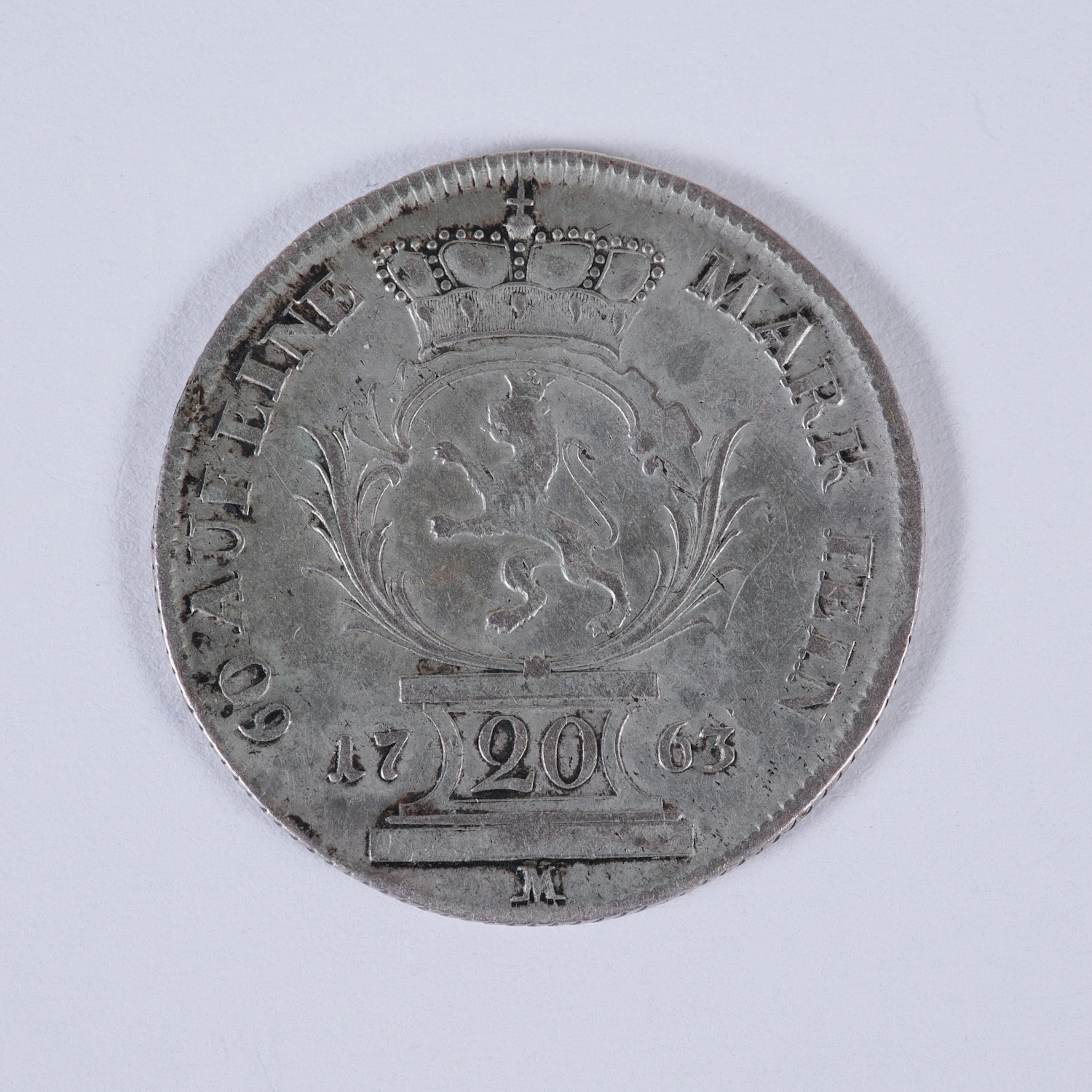 Los 1410: 20 Kreuzer 1763 M Christian IV. 1735-1775, Pfalz-Birken