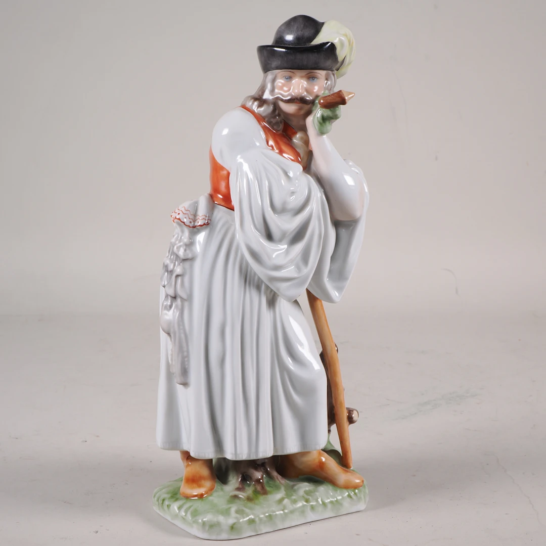 Los 478: Herend Porzellan Figur "Ungarischer Hirte", Modell Nr. 5427