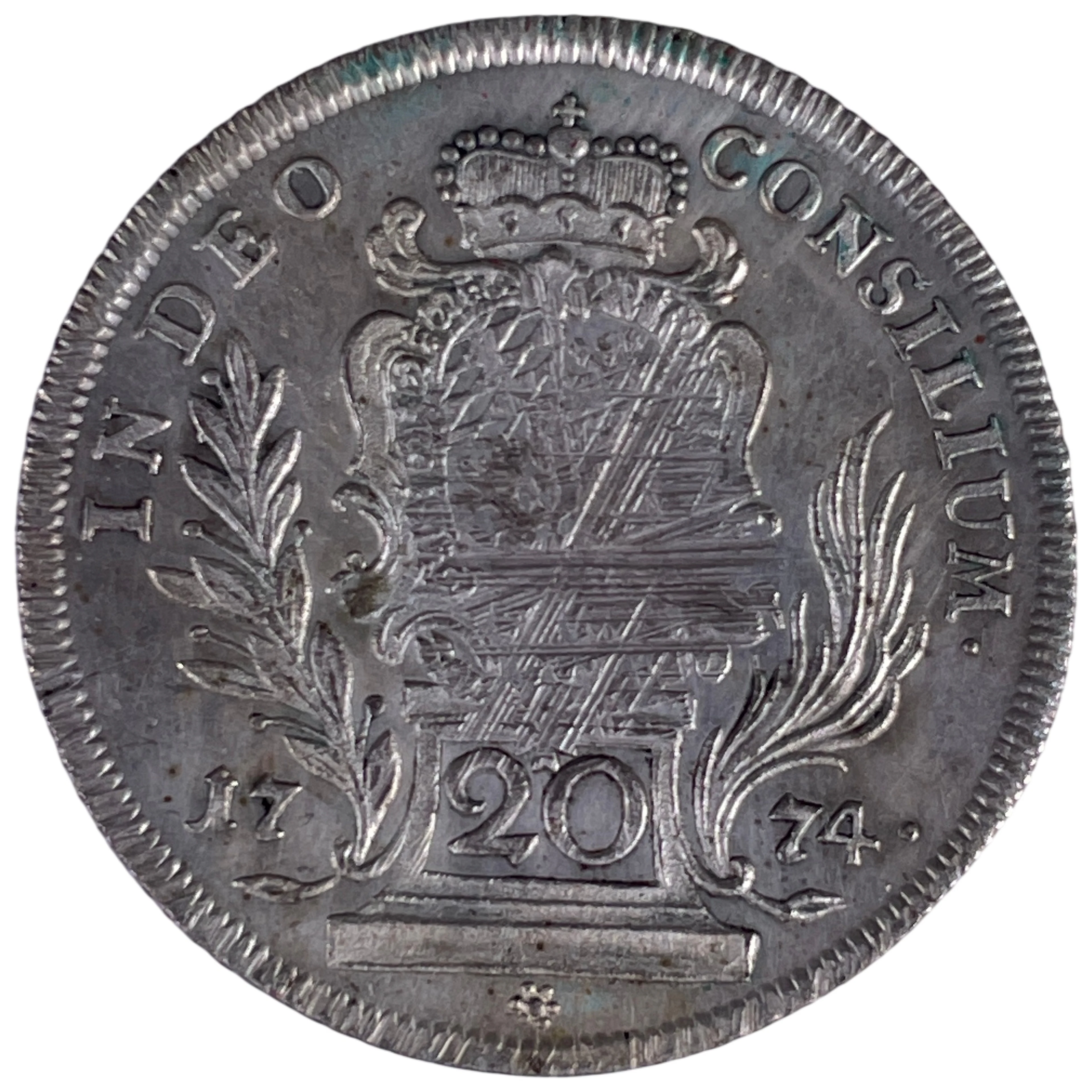 Los 1415: Kurfürstentum Bayern 20 Kreuzer Silbermünze Maximilian III.