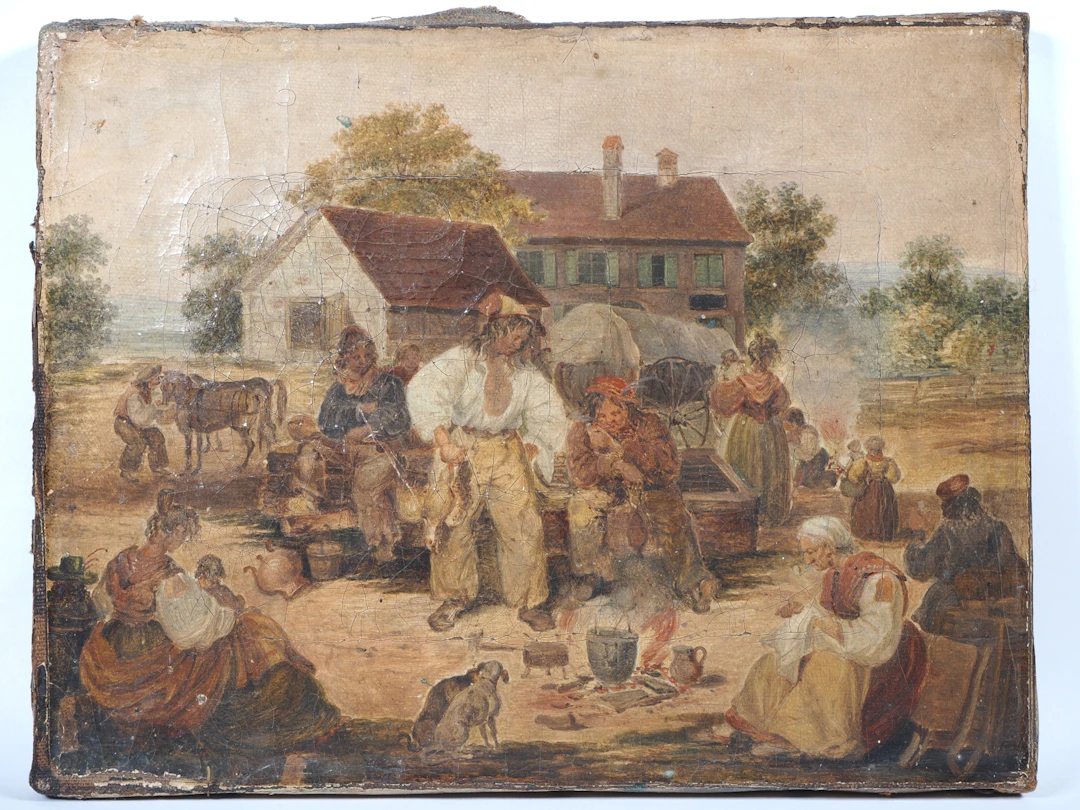 Los 77: Carl Martin Ebersberg (1818, Biberach - 1880, Graz) - Die
