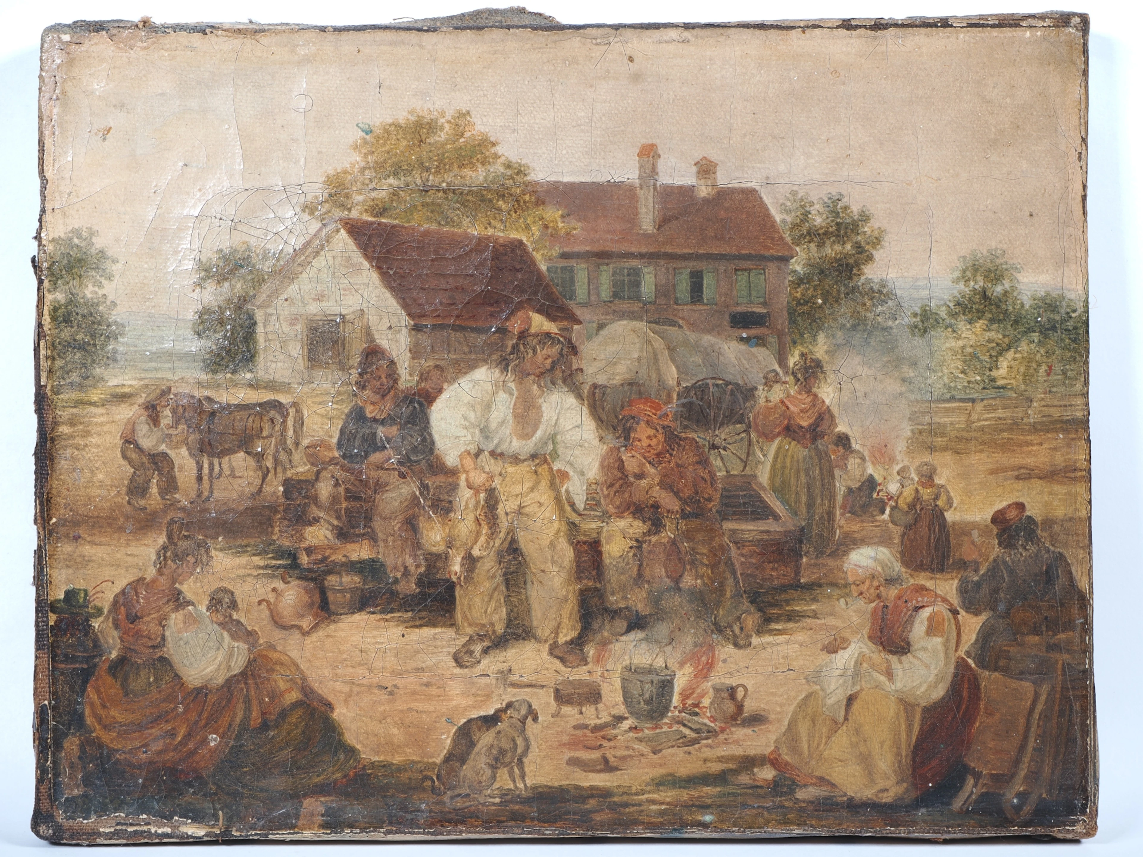 Los 77: Carl Martin Ebersberg (1818, Biberach - 1880, Graz) - Die