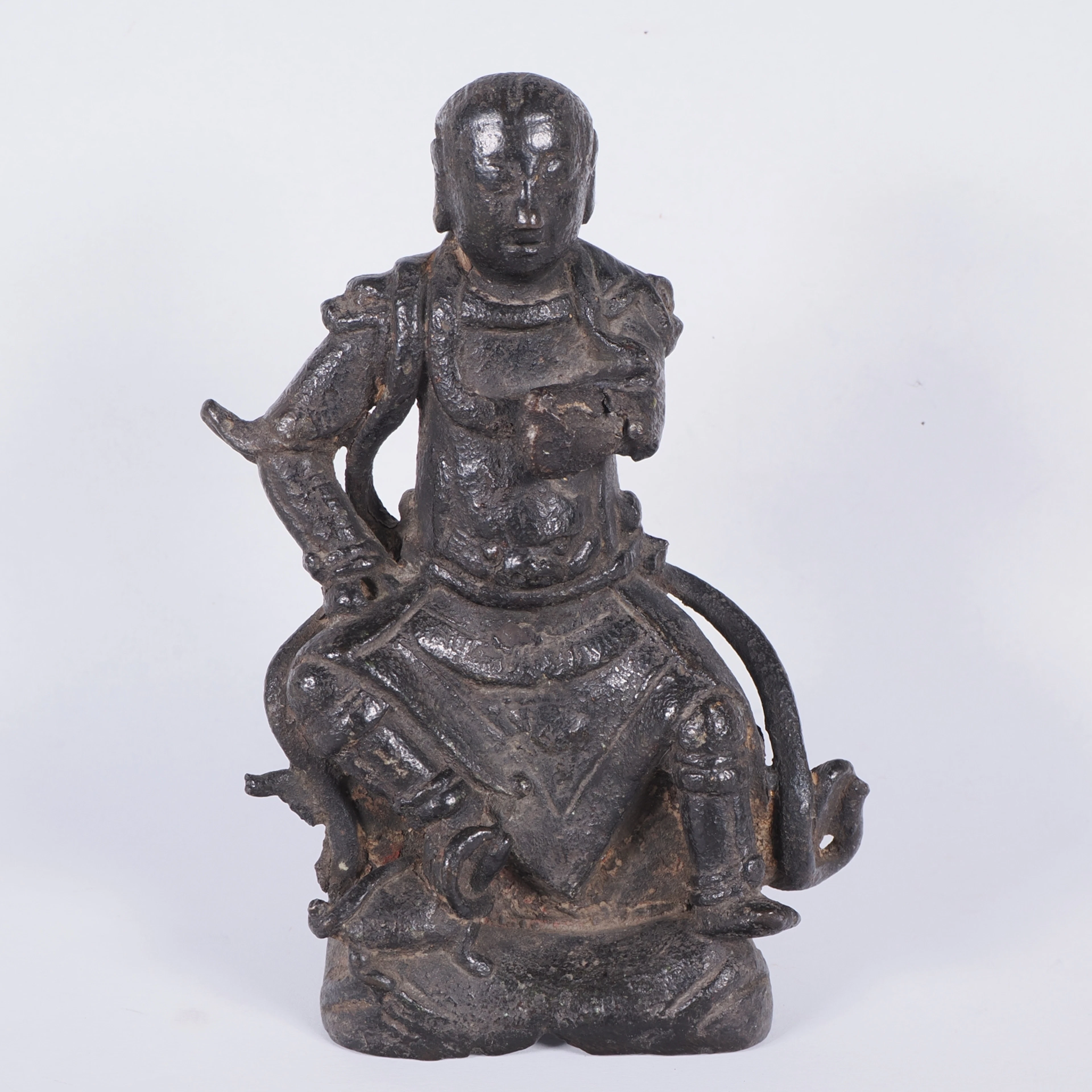 Los 1293: Bronzestatue China, 17-19 Jh.