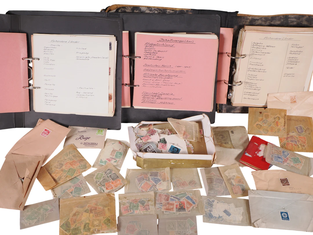 Los 1413: DE 19. und 20. Jh. Briefmarkensammlung, Altdt. Staaten bis