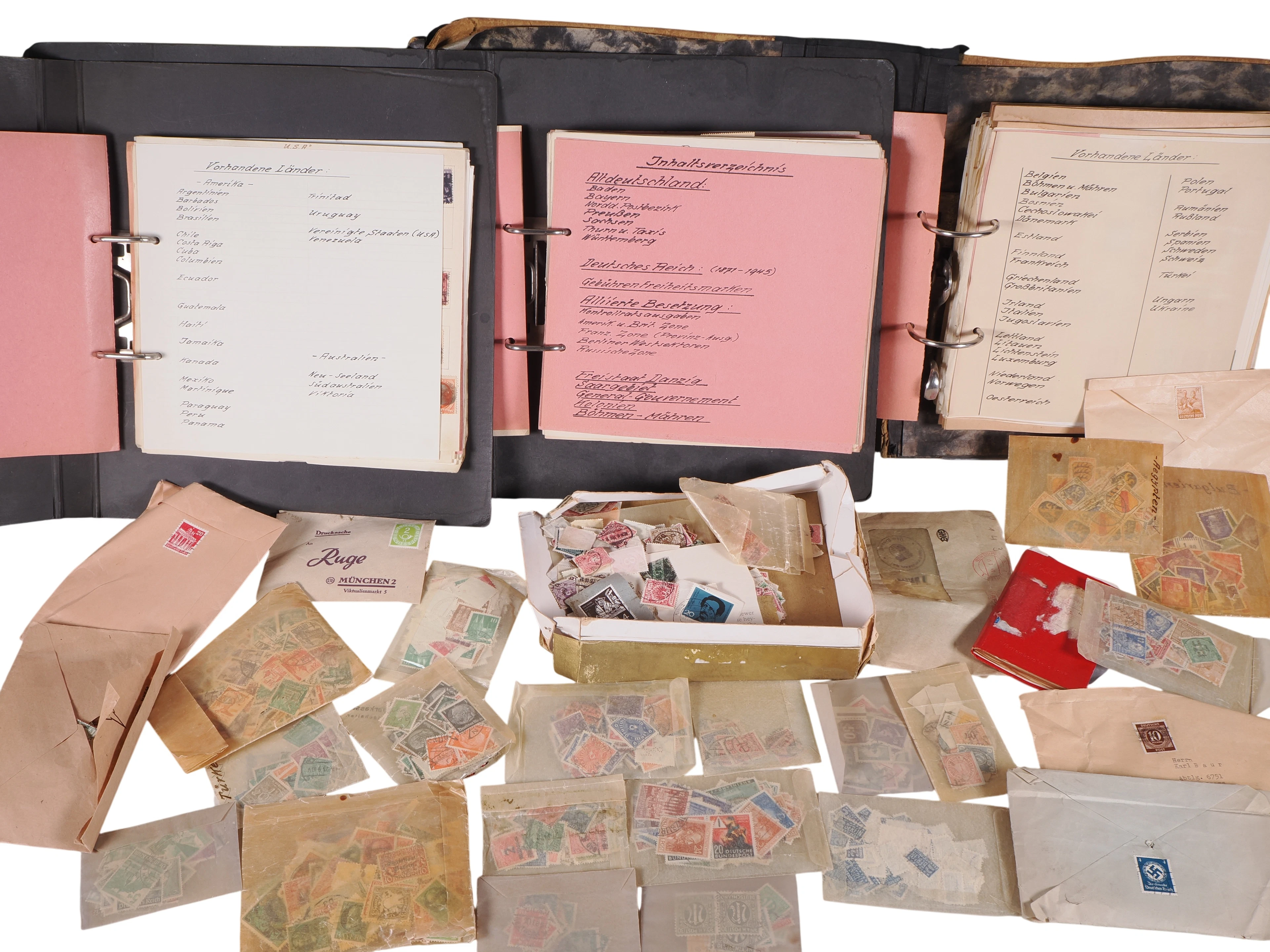 Los 1413: DE 19. und 20. Jh. Briefmarkensammlung, Altdt. Staaten bis