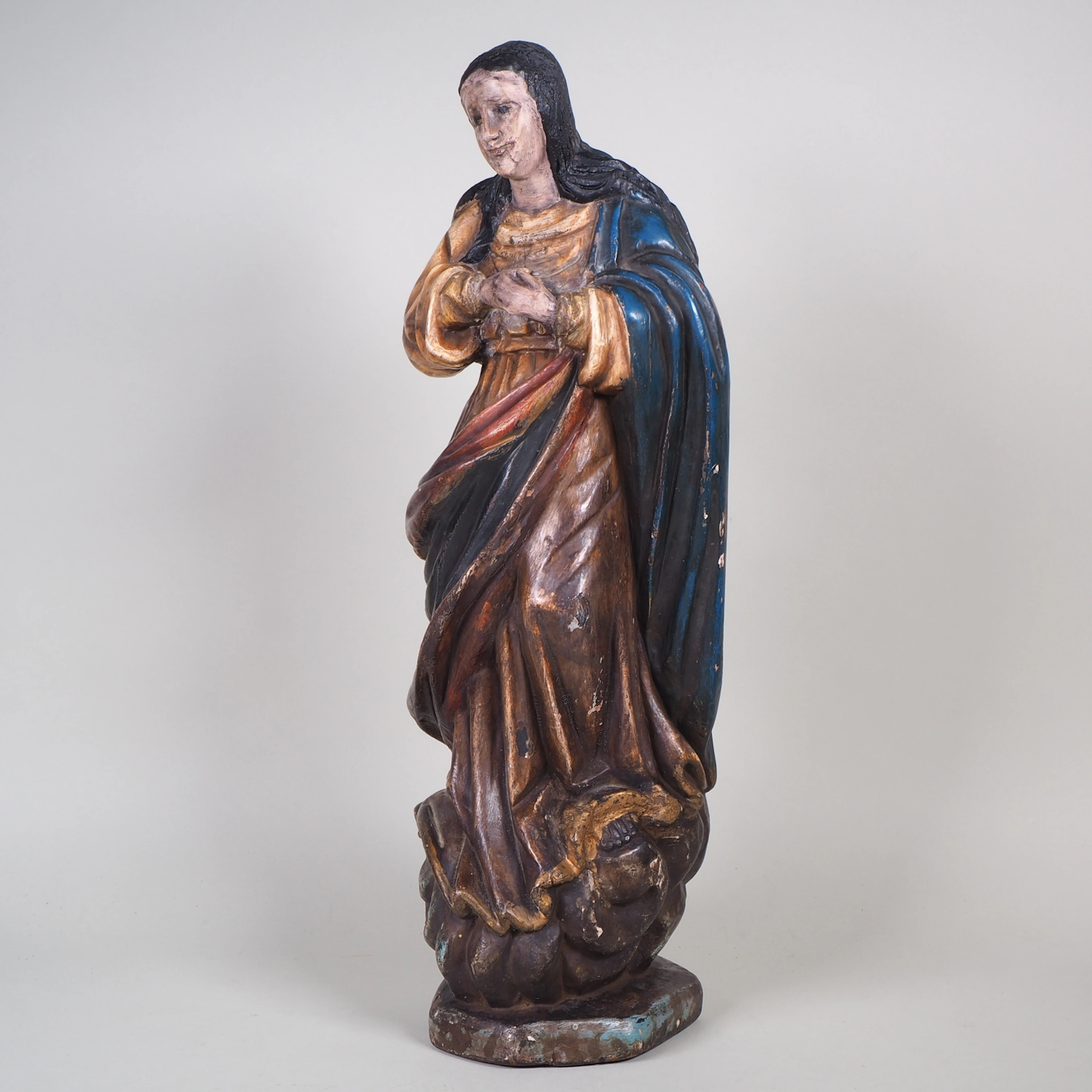 Los 1173: Andächtige Maria, 18. Jh.