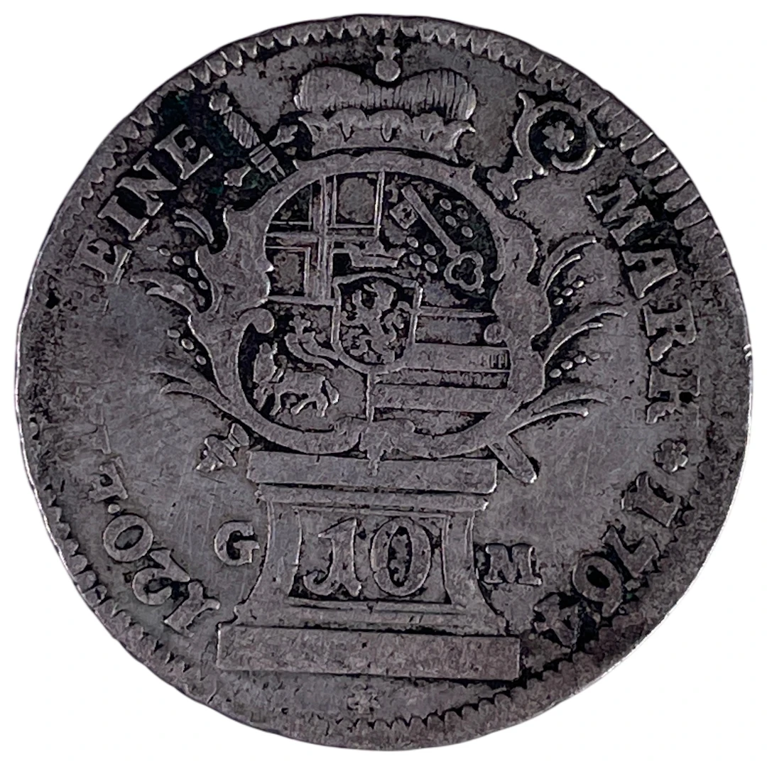 Los 1430: 10-Kreutzer-Silbermünze, Erzbistum Trier, Johann Philipp