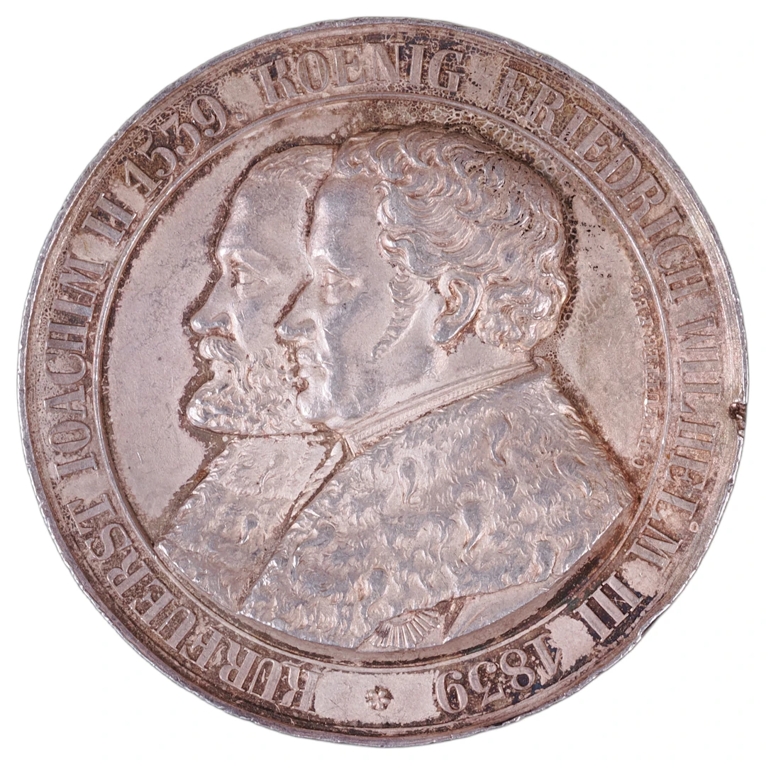 Los 1448: DE 1839 Silbermedaille, 300 Jahre Reformation in Berlin