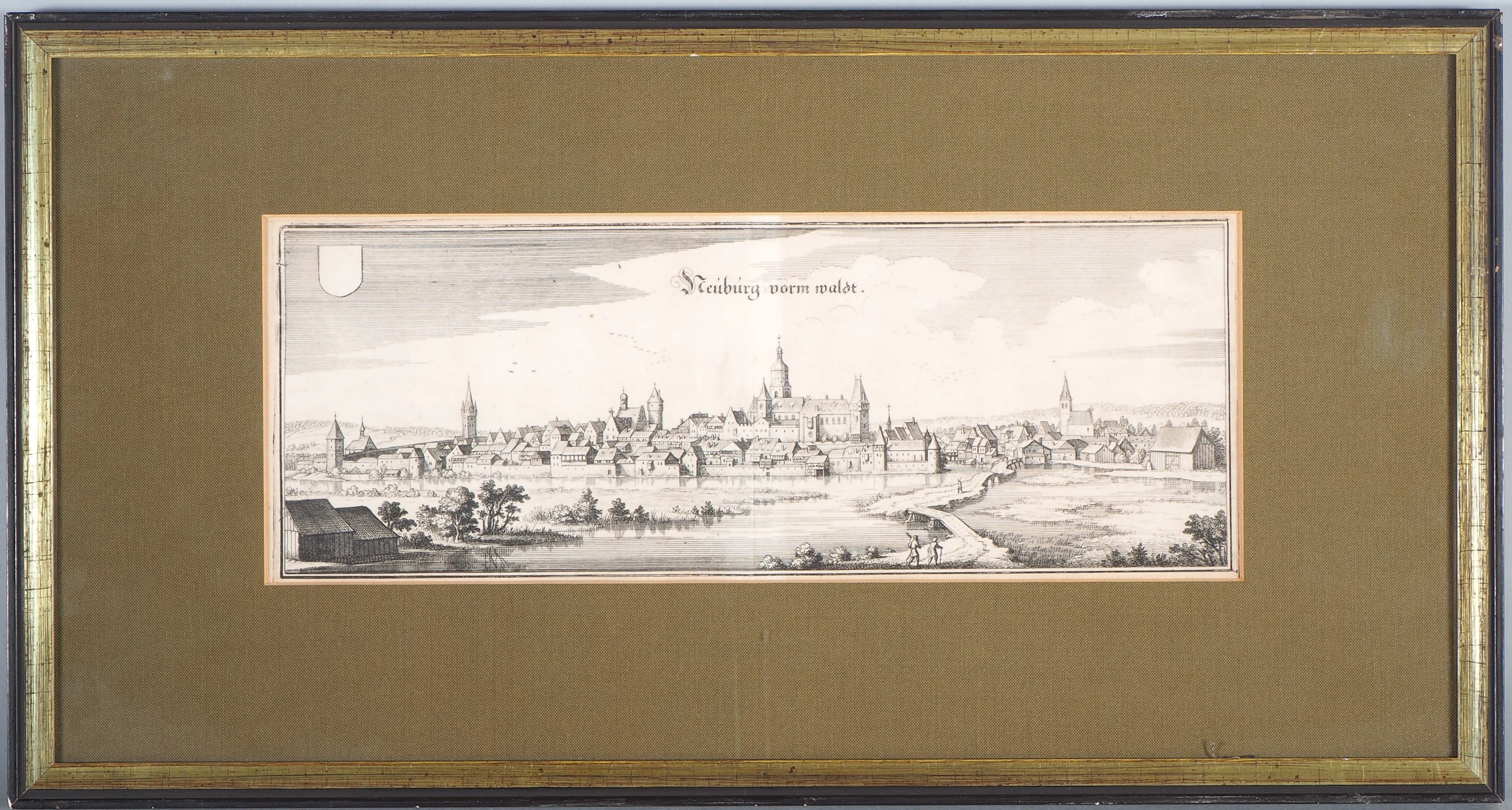 Los 219: Neunburg vorm Wald, Kupferstich von Merian 1644