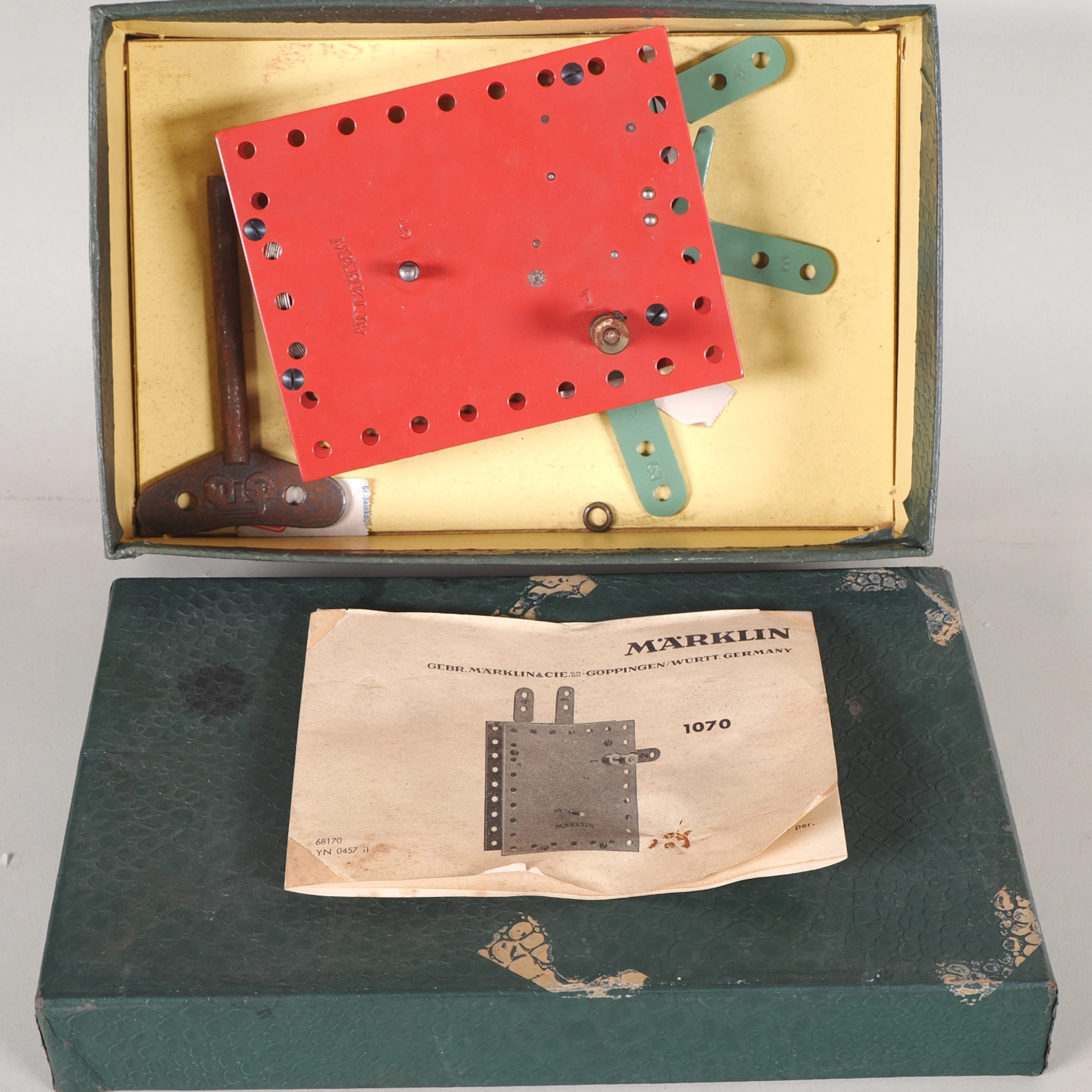 Los 1691: Märklin Uhrwerkmotor 1070 in OVP, 1950er
