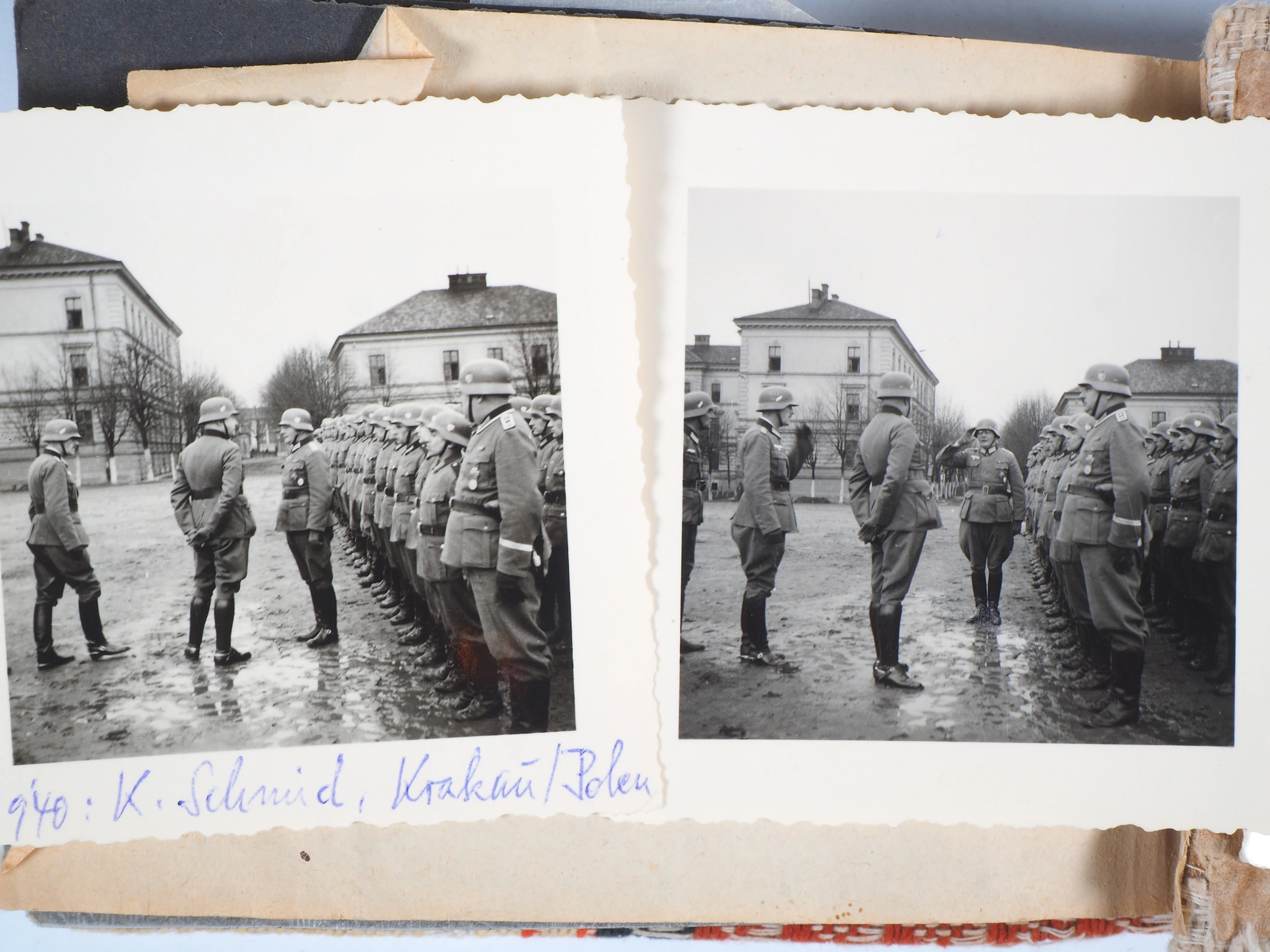 Los 2145: Fotoalbum Zollgrenzschutz Polen 1939 1940 WK2