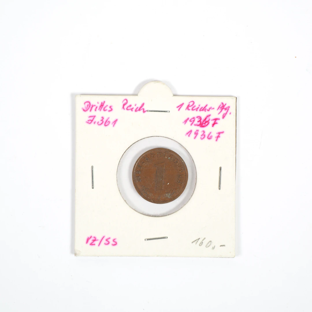 Los 1405: Drittes Reich 1 Reichspfennig, 1936 F