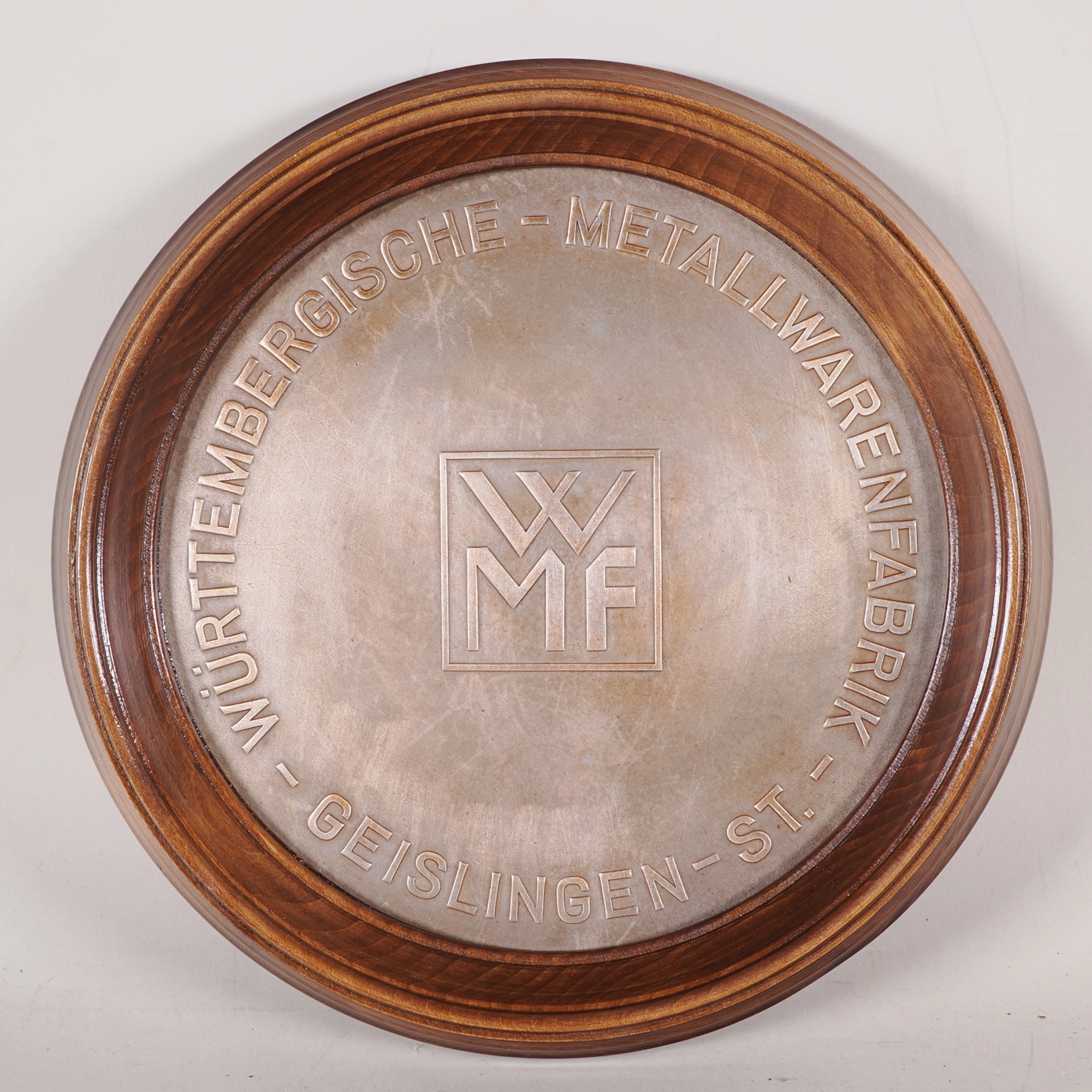 Los 1618: WMF. Werbeschild um 1900 .