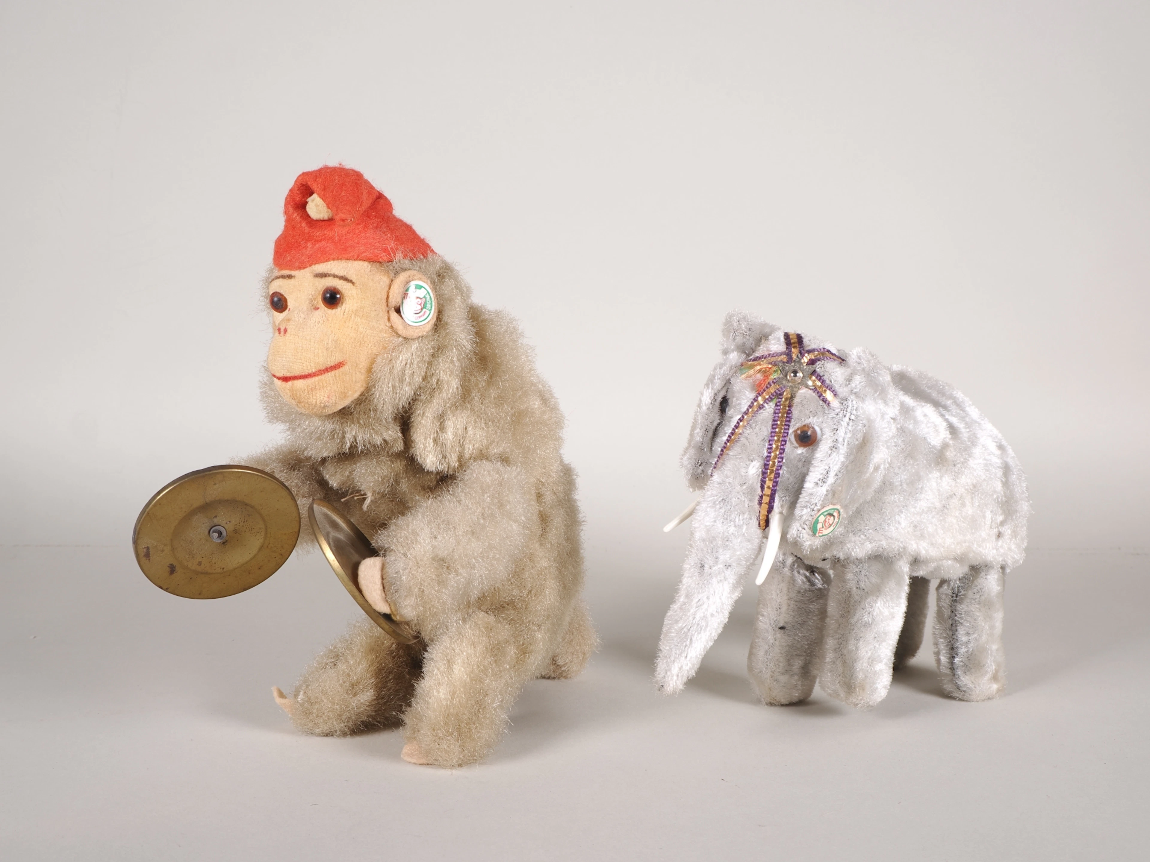 Los 1685: Max Karl Aufziehaffe und Elefant, 1950-60