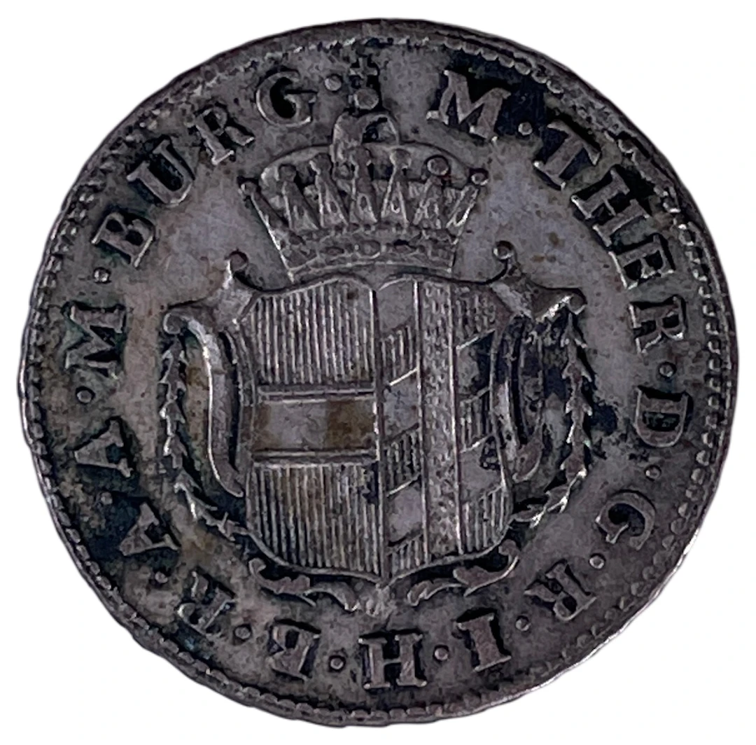 Los 1436: Margraftschaft Burgau 1/48 Konventionsthaler Maria Theresia