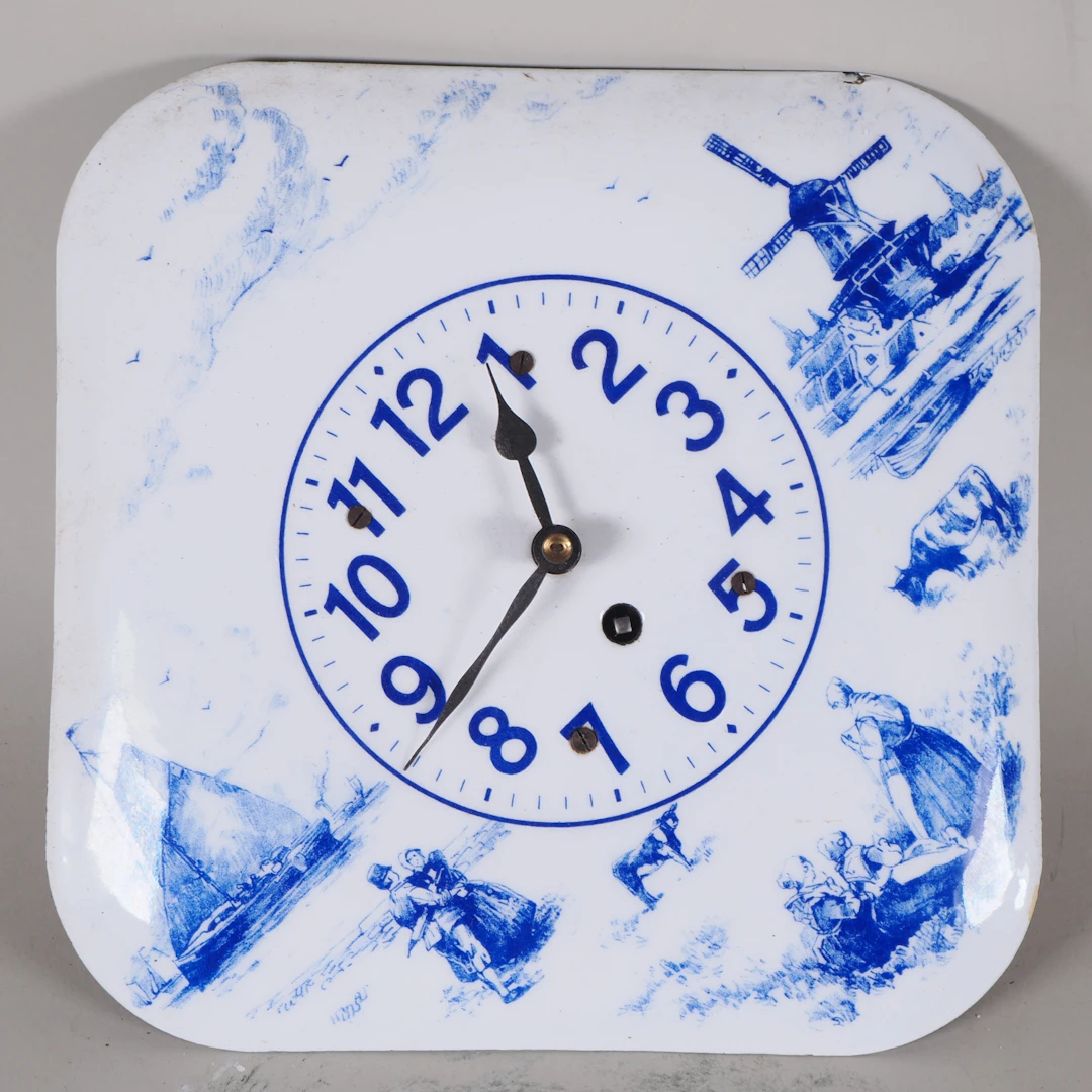 Los 1494: Emailirte Küchenuhr
