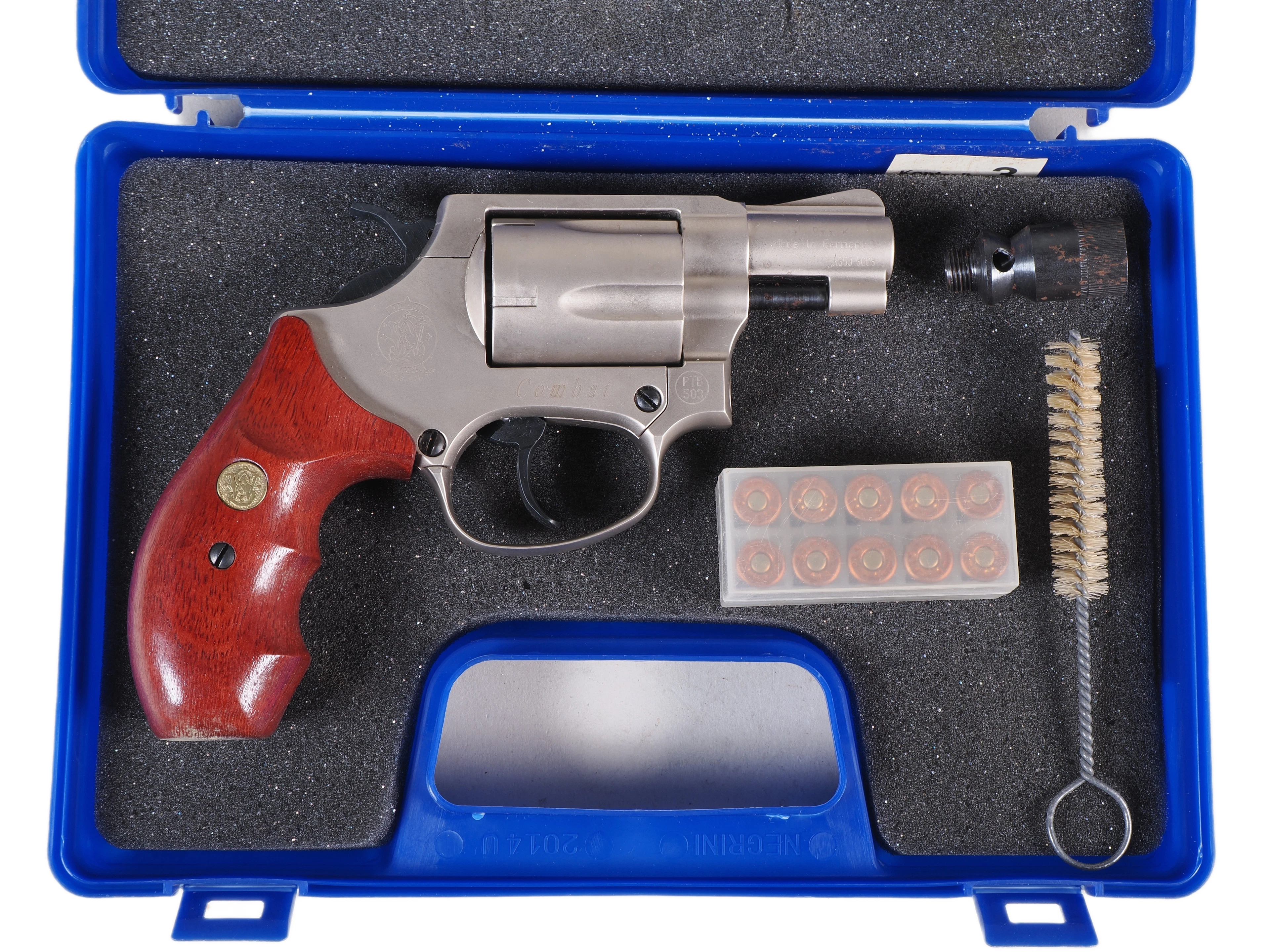 Los 2589: Smith & Wesson Chiefs Special Signal Revolver 9mm K.