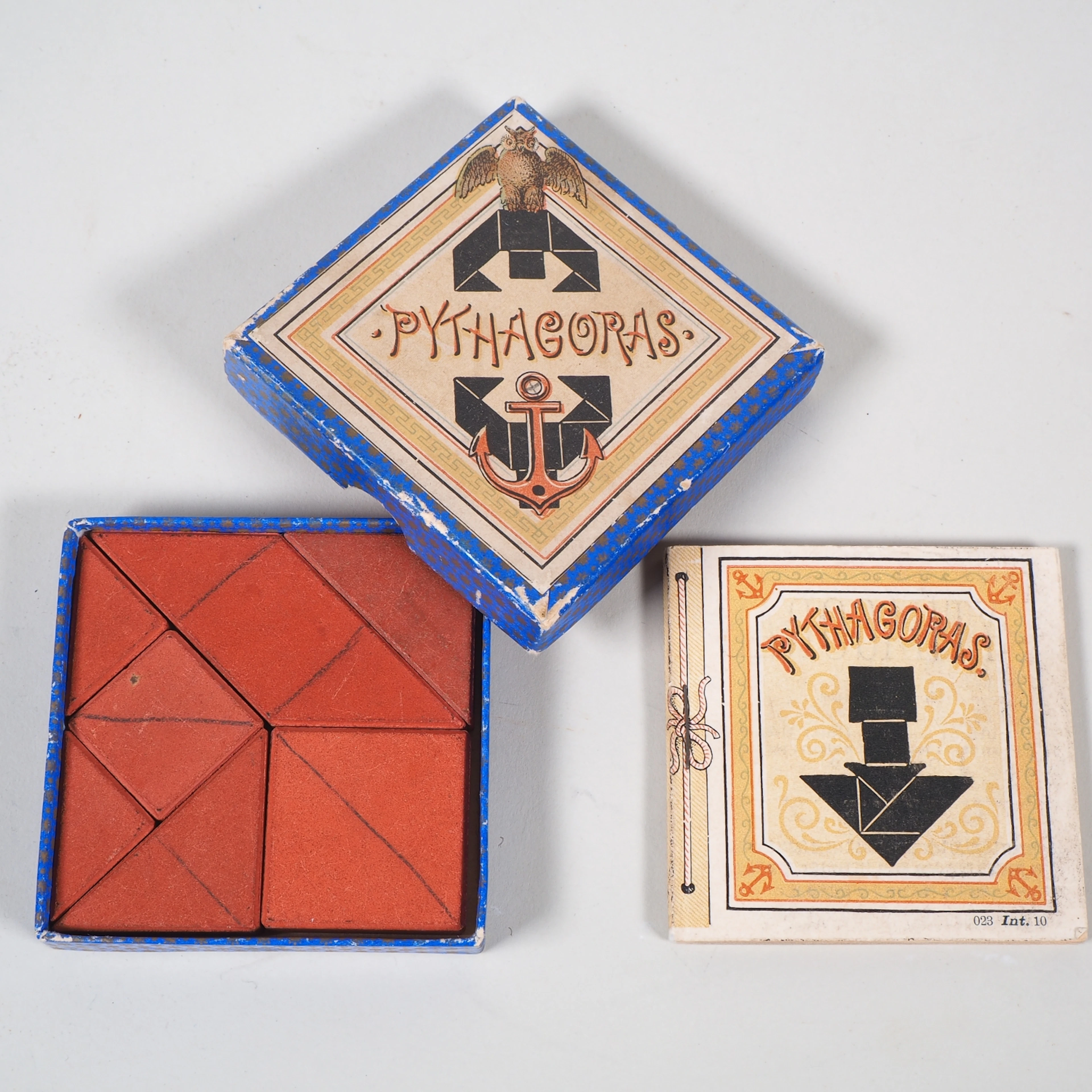 Los 1682: Pythagoras Spiel in OVP um 1900