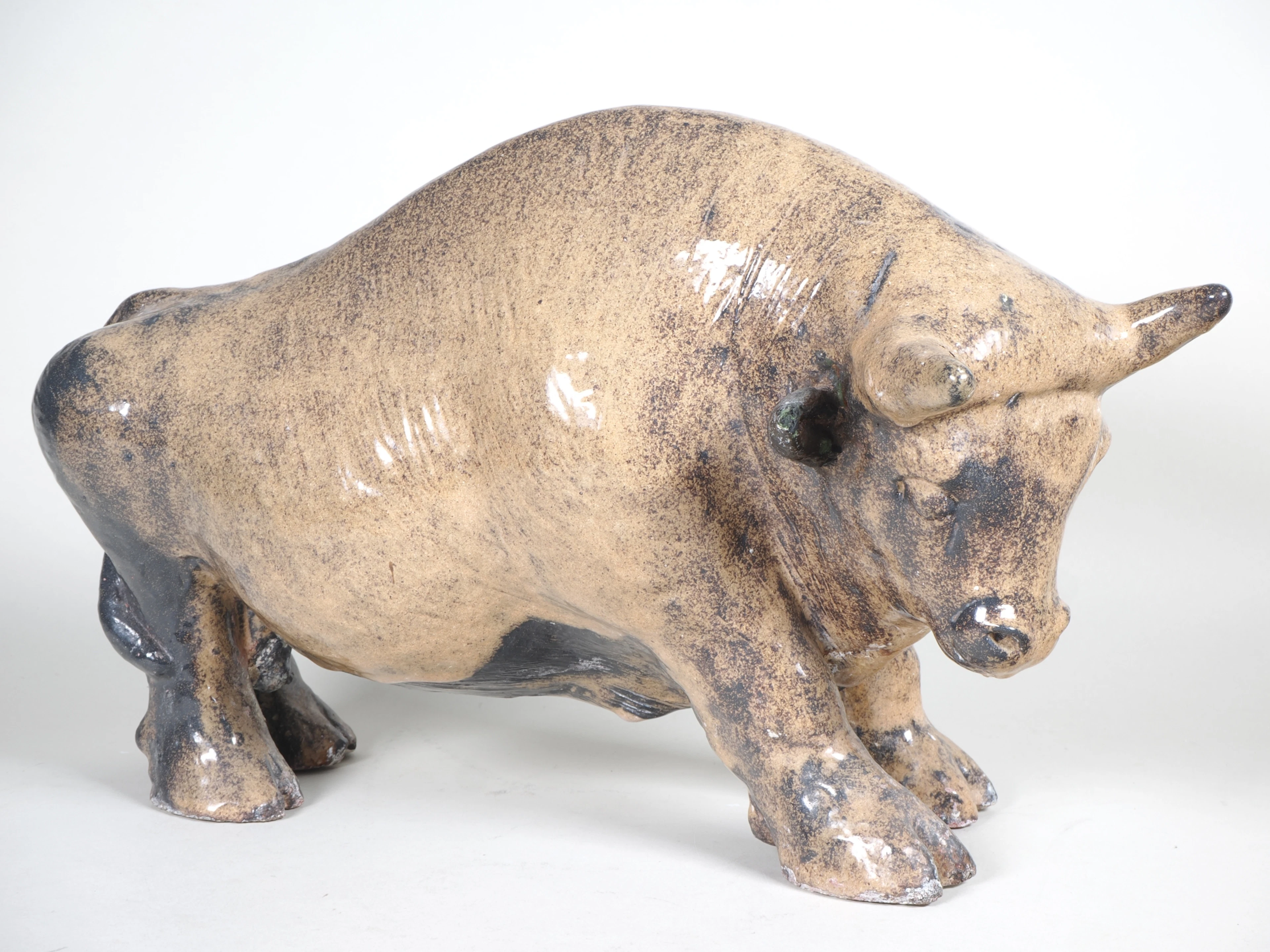 Los 1099: Mayer Tilly (*1924 - 2012, Germering) - Stier aus Keramik