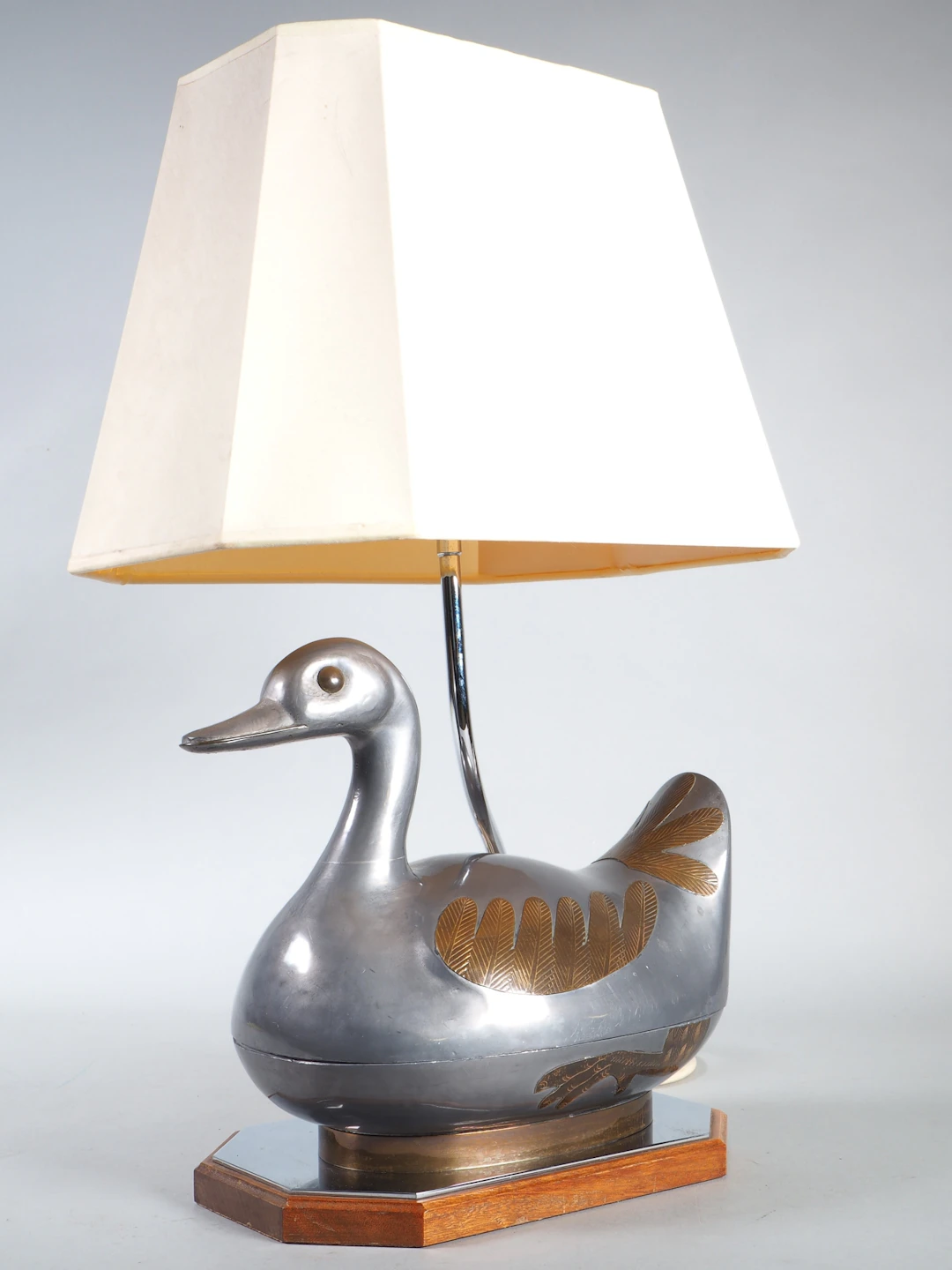 Los 939: Tischlampe mit Ente, 70er Jahre
