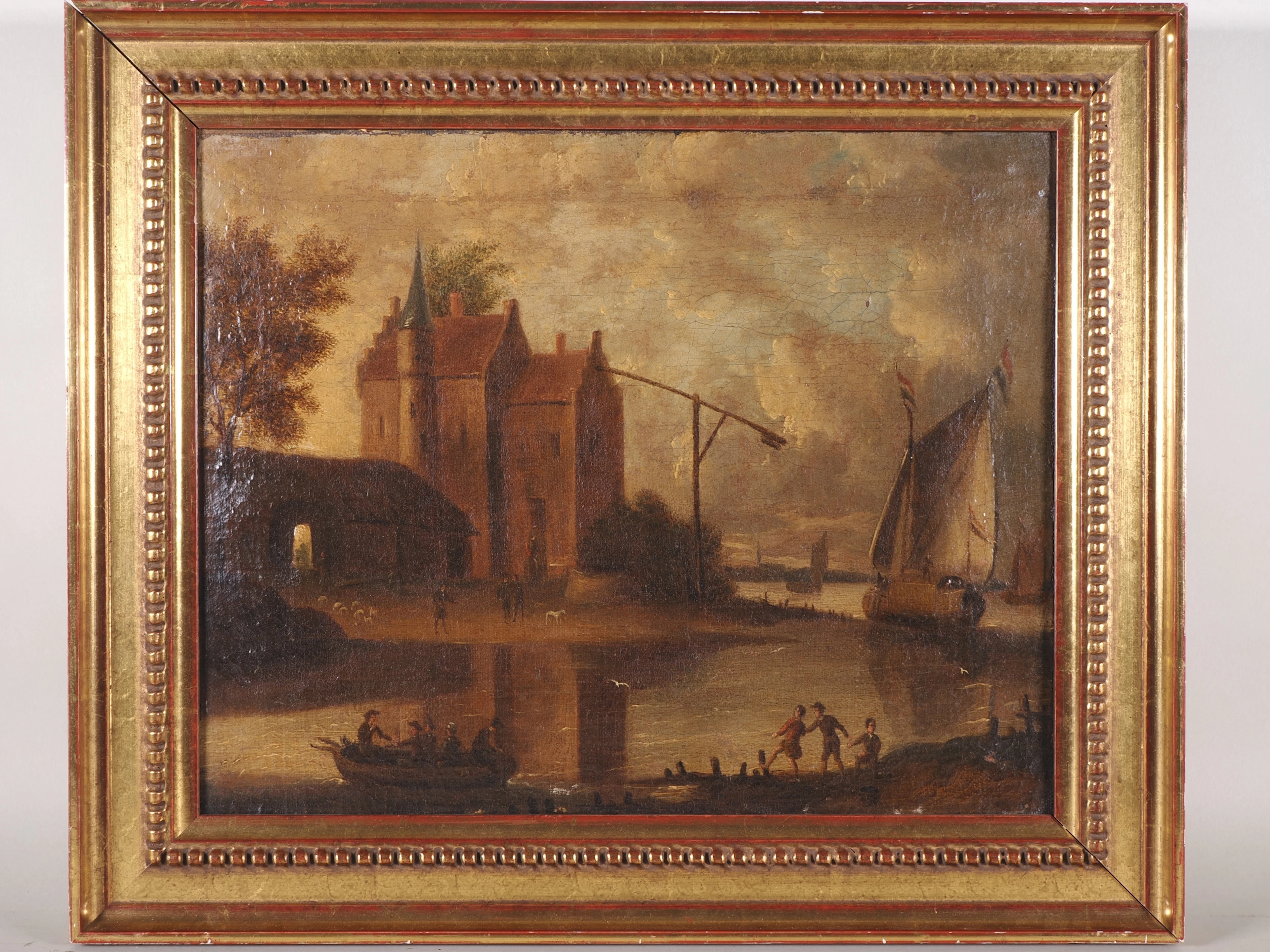 Los 72: Holländische Flusslandschaft 18 Jhd.