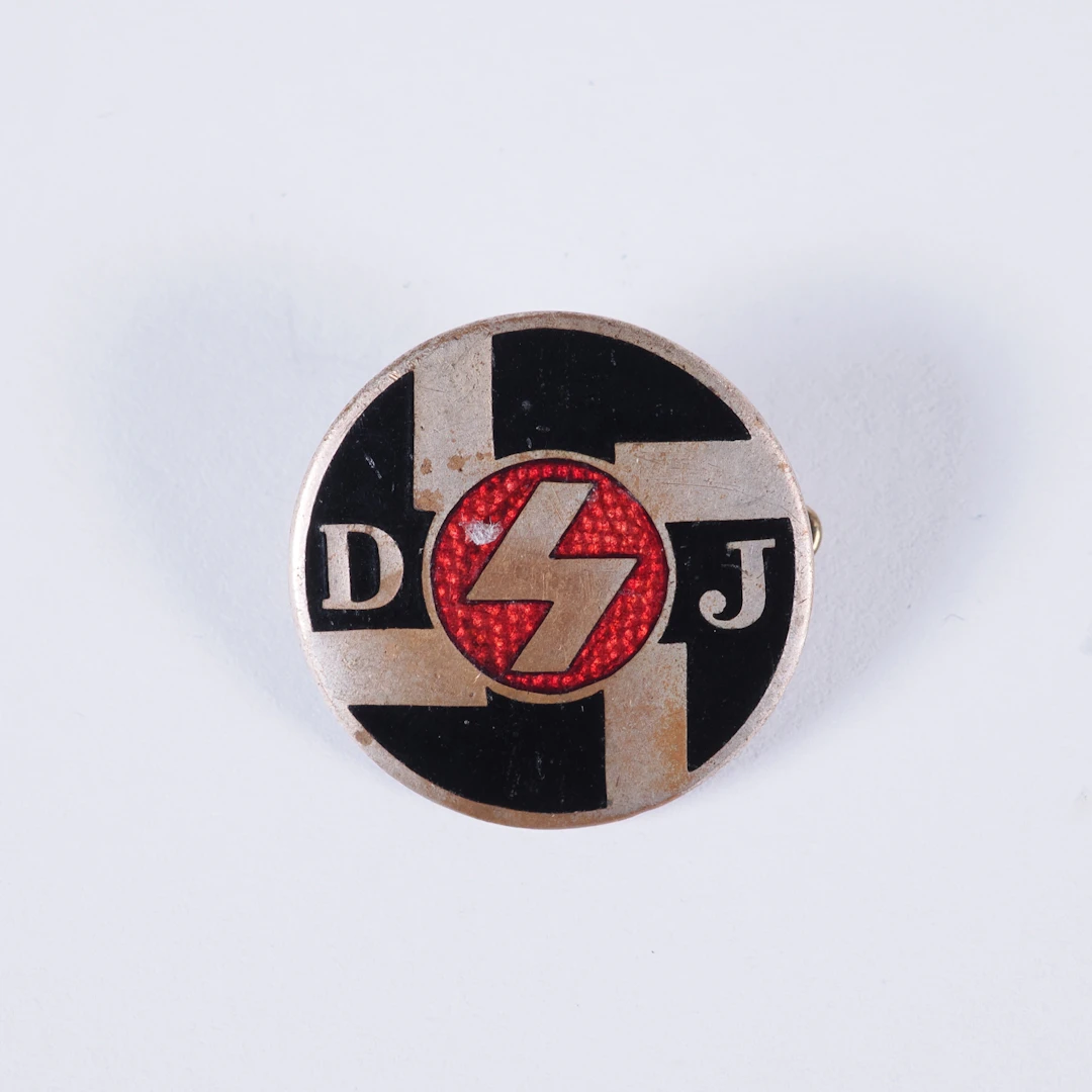 Los 2260: Deutsches Jungvolk Abzeichen DJ / HJ, RZM 72
