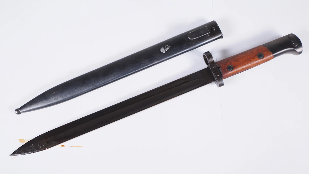 Los 2245: Belgien: Bajonett FN Mauser 98 (M24/30), Export lang