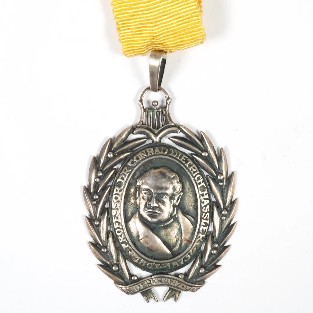 Los 1404: Konrad Dietrich Haßler Medaille um 1900 - Liederkranz Ulm