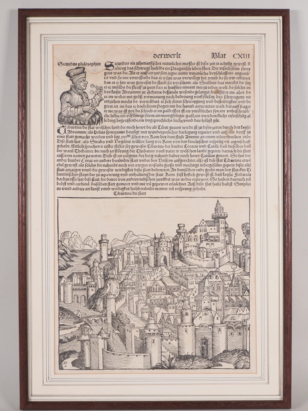 Los 1234: Hartmann Schedel (1440 - 1514) - Tiburtina (Rom), 1493